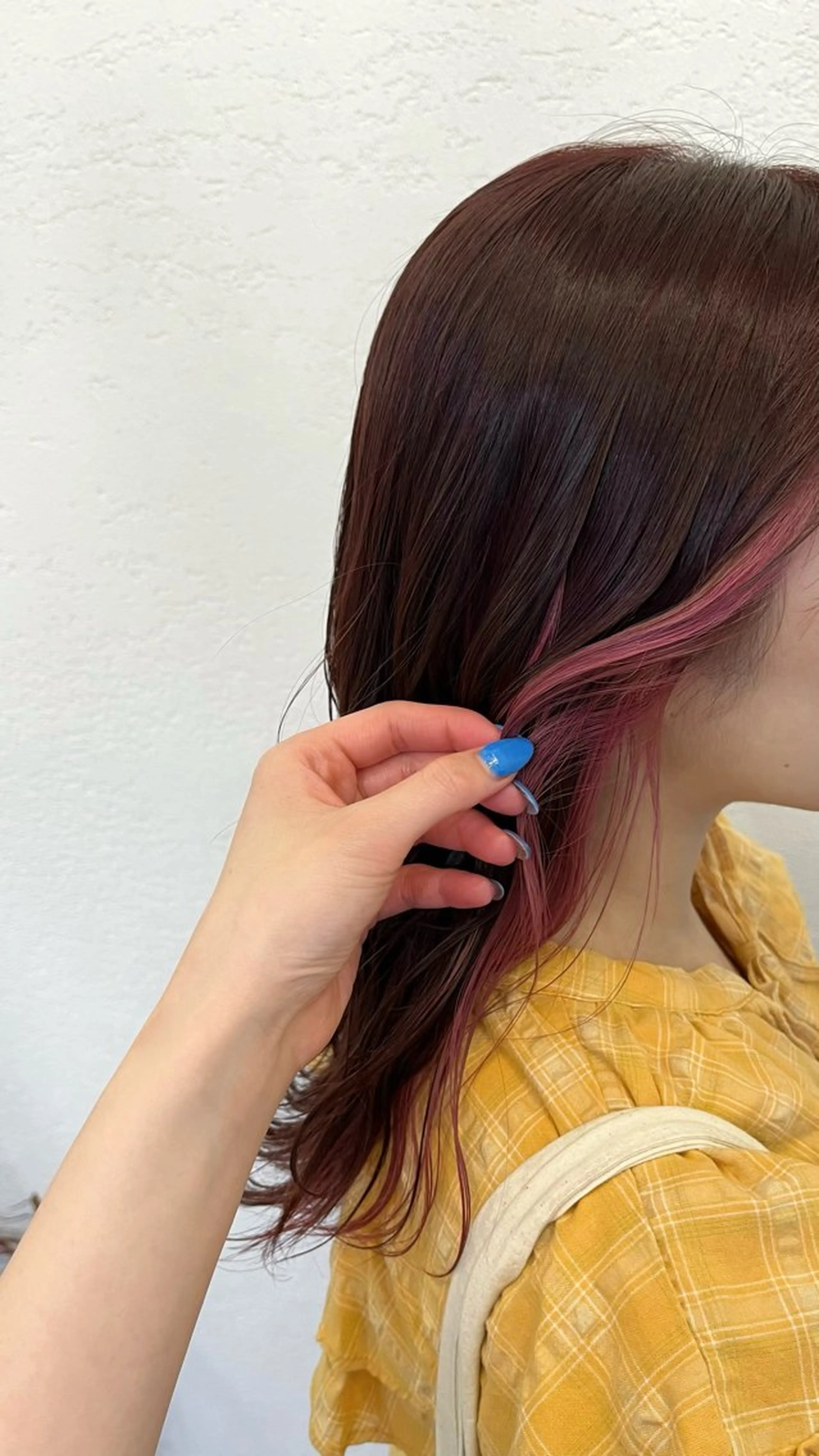 ミディアム カラー 中川 もえか【明石】のヘアスタイル