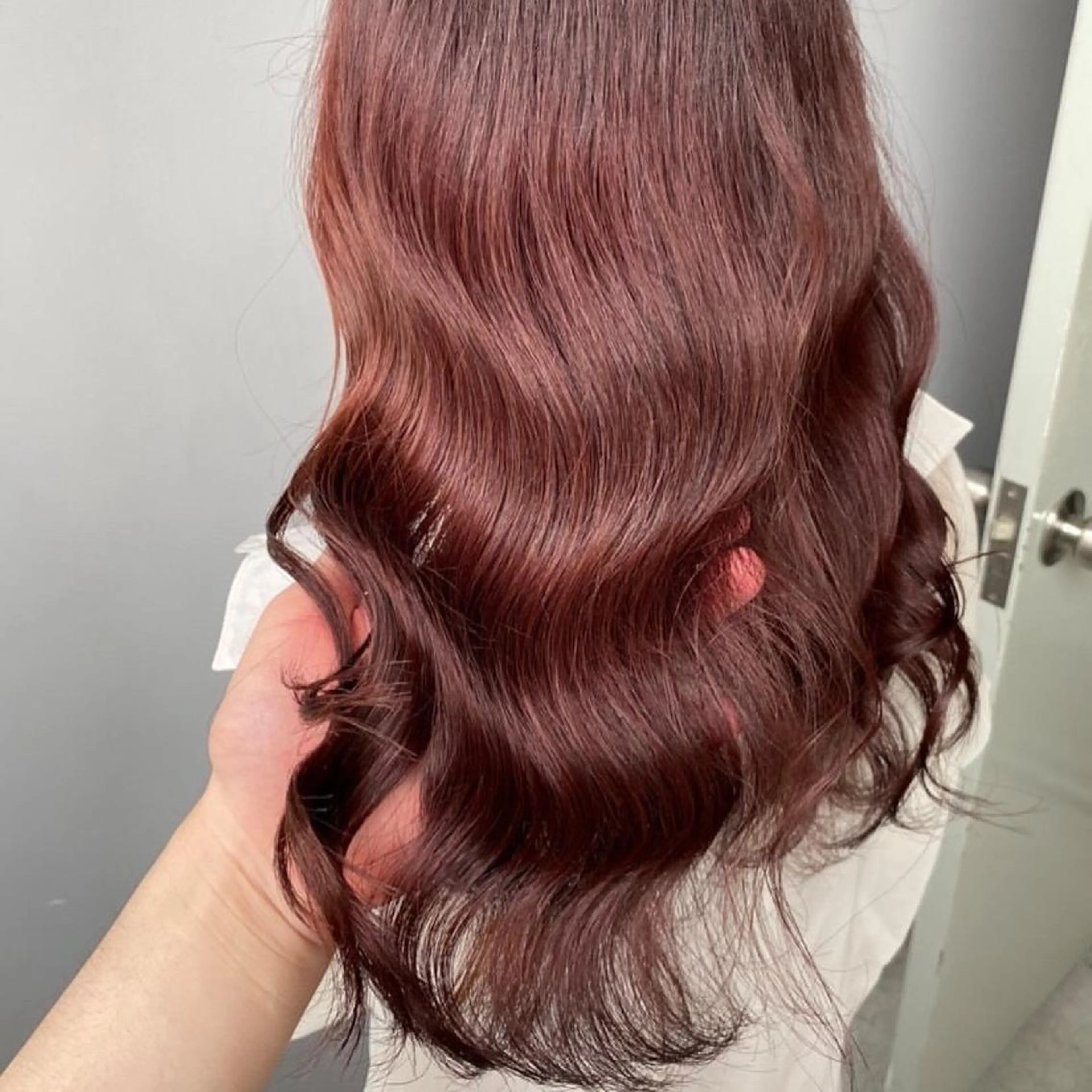 ロング カラー ヘアアレンジ スパイキー/フェザー /波巻き/かいとのヘアスタイル