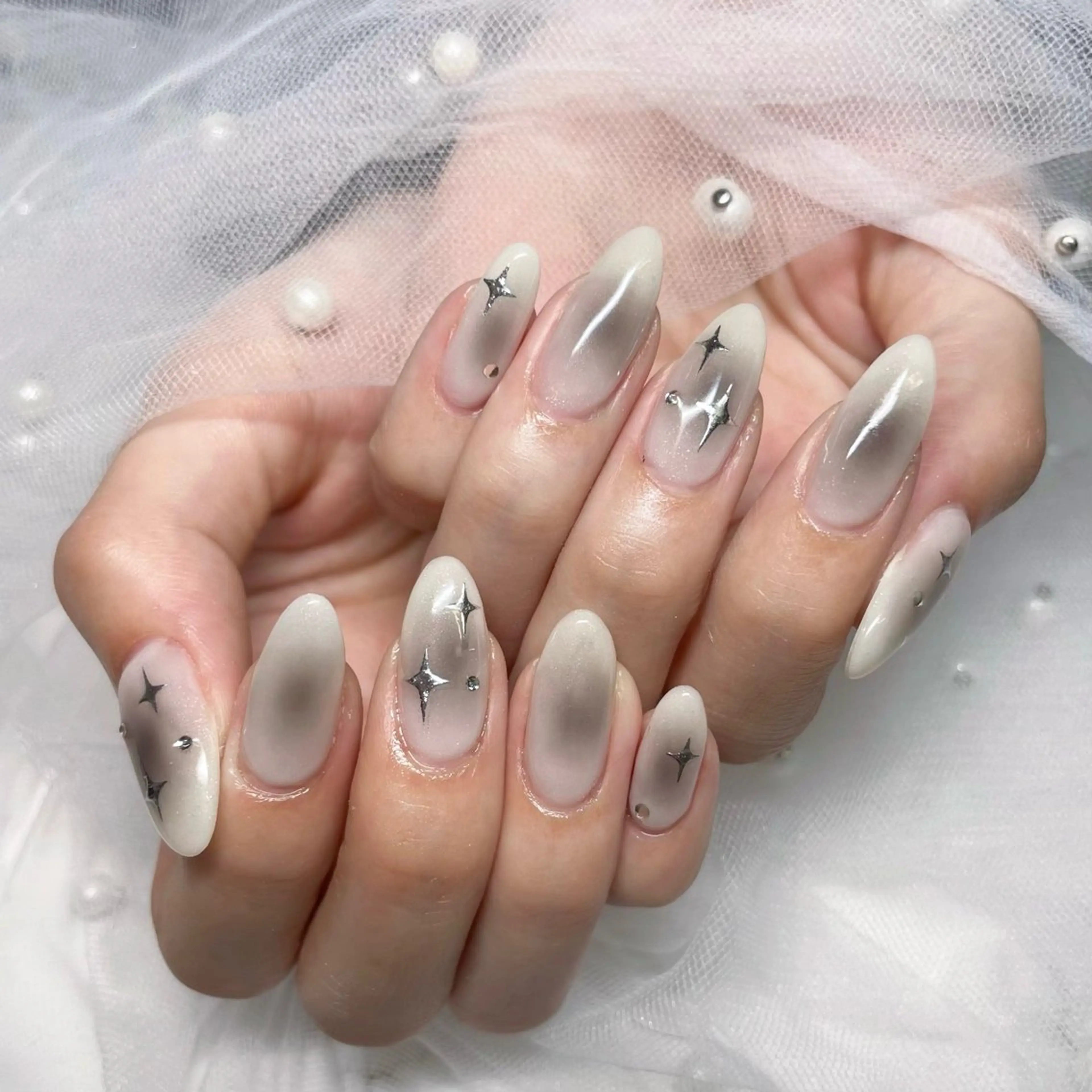 ネイル 🎀藤沢ガーリーネイ ル/長さ出し🎀のネイルデザイン