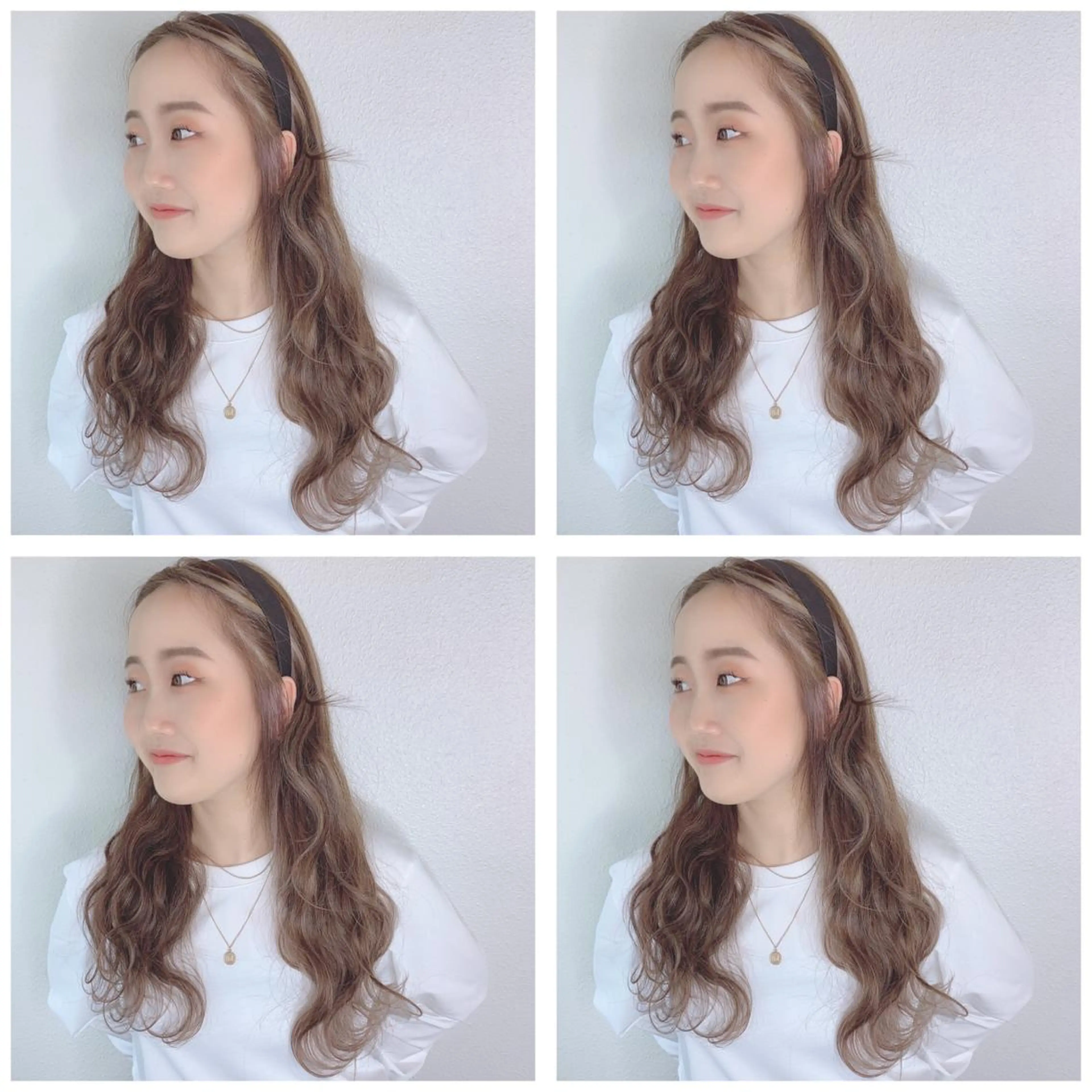 ロング カラー ハイライトカラー ハイライト ヘアカラー 似合わせ/ブリーチ カラー.岡田友仁のヘアスタイル