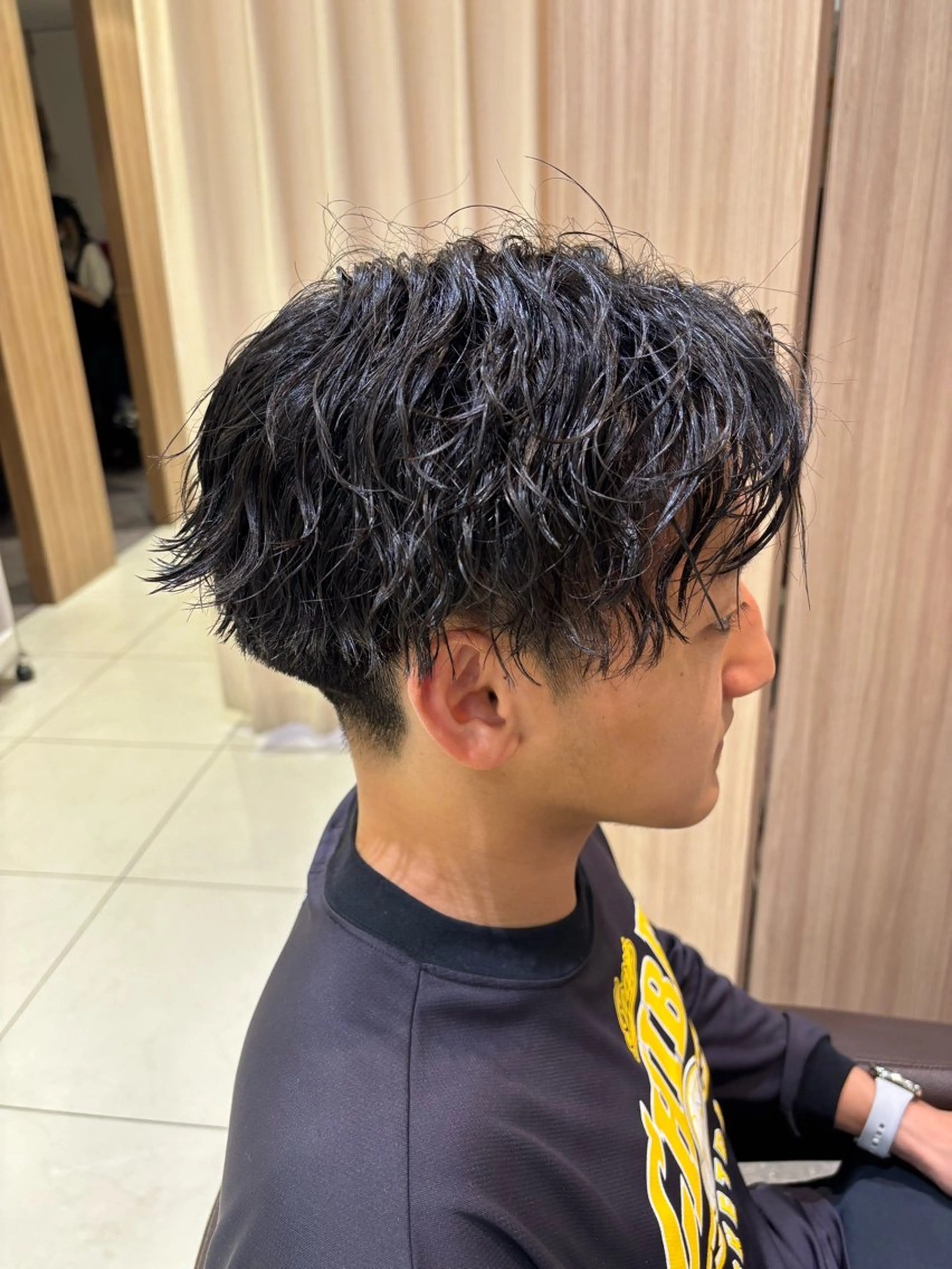 パーマ メンズ 波巻き・カルマ パーマ特化/aoiのヘアスタイル