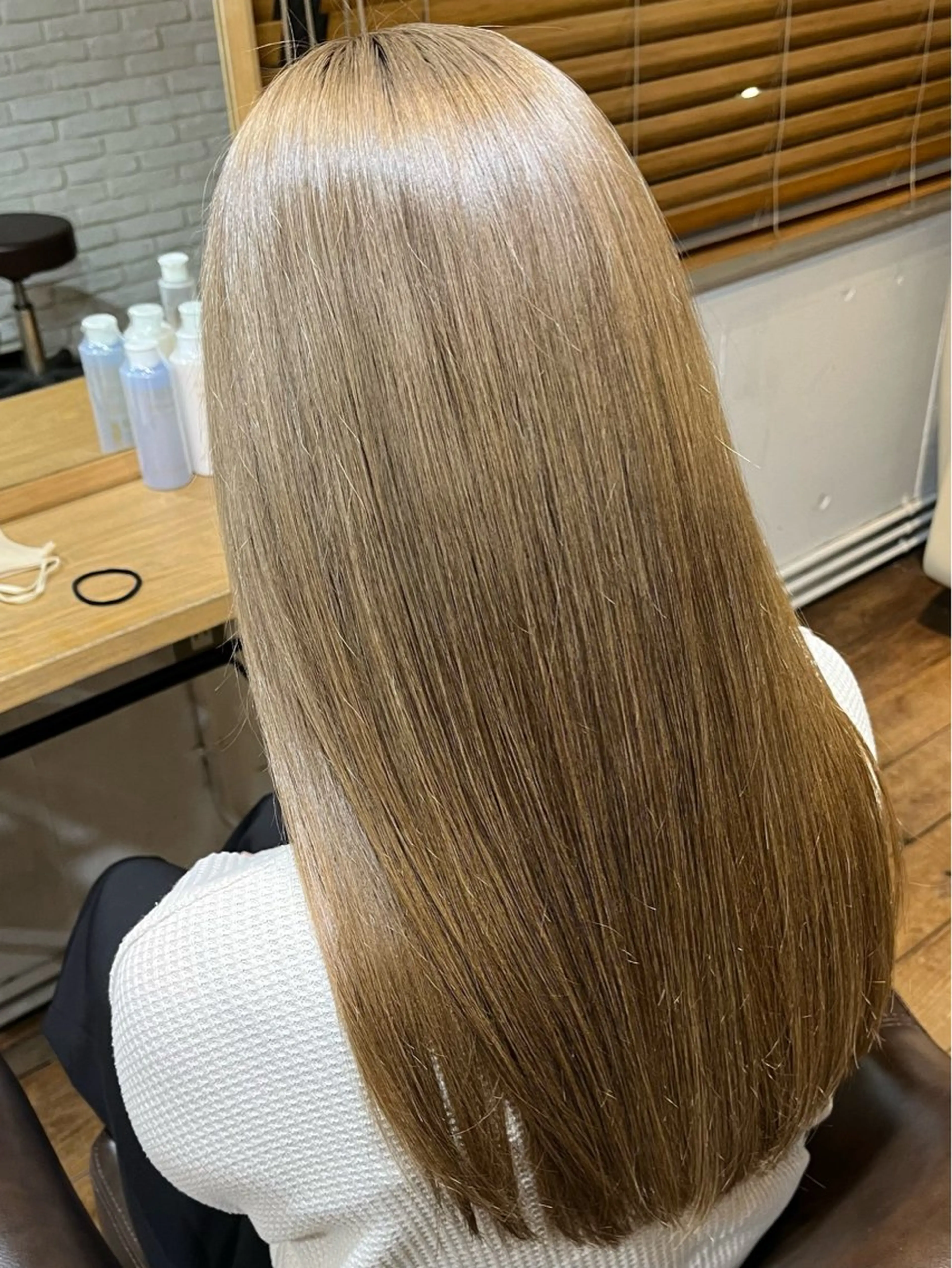 ロング カット 縮毛矯正 縮毛矯正特化 コグスリのヘアスタイル