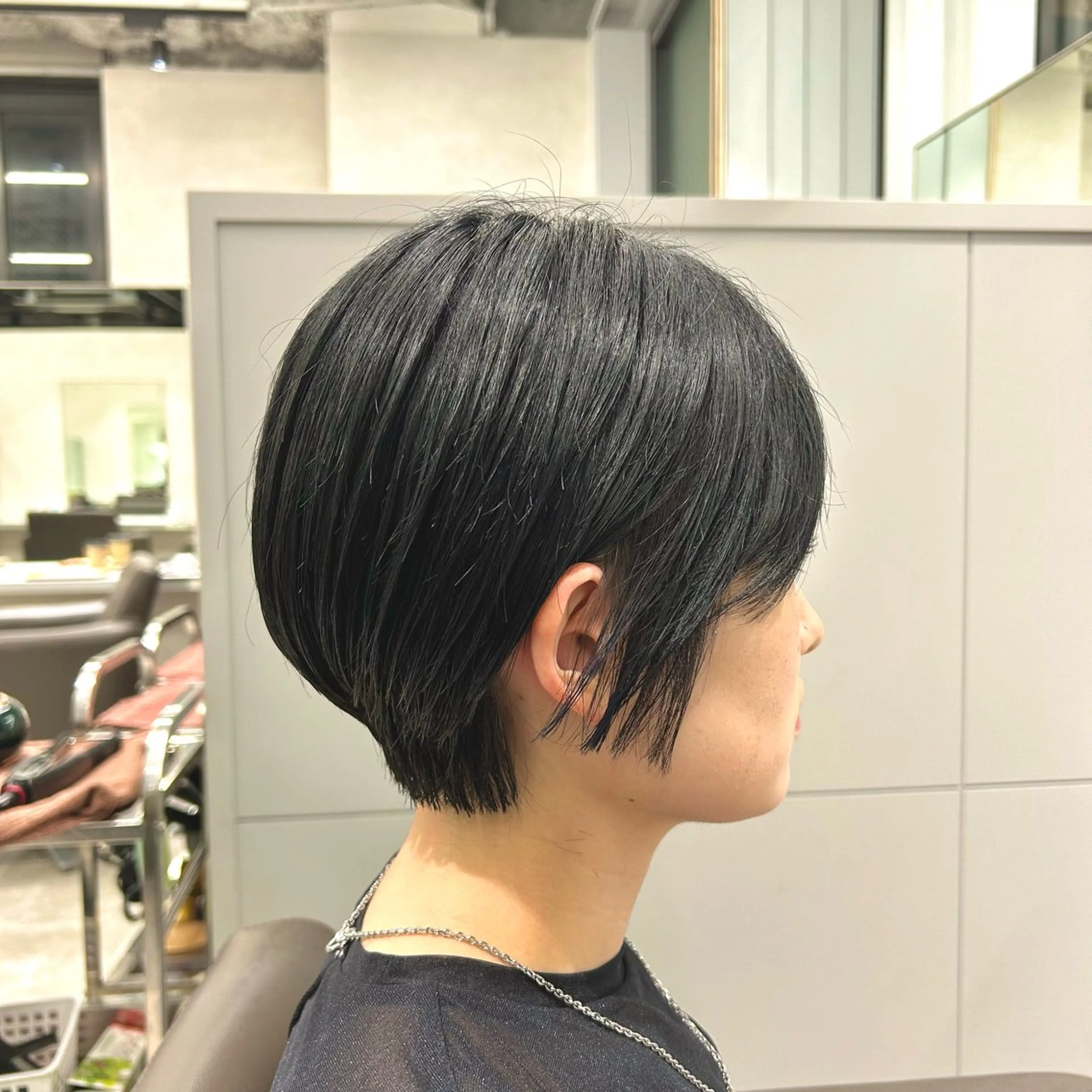 ショート くびれヘア ショートヘア 西梅田  トウマ モデル募集中‼️のヘアスタイル