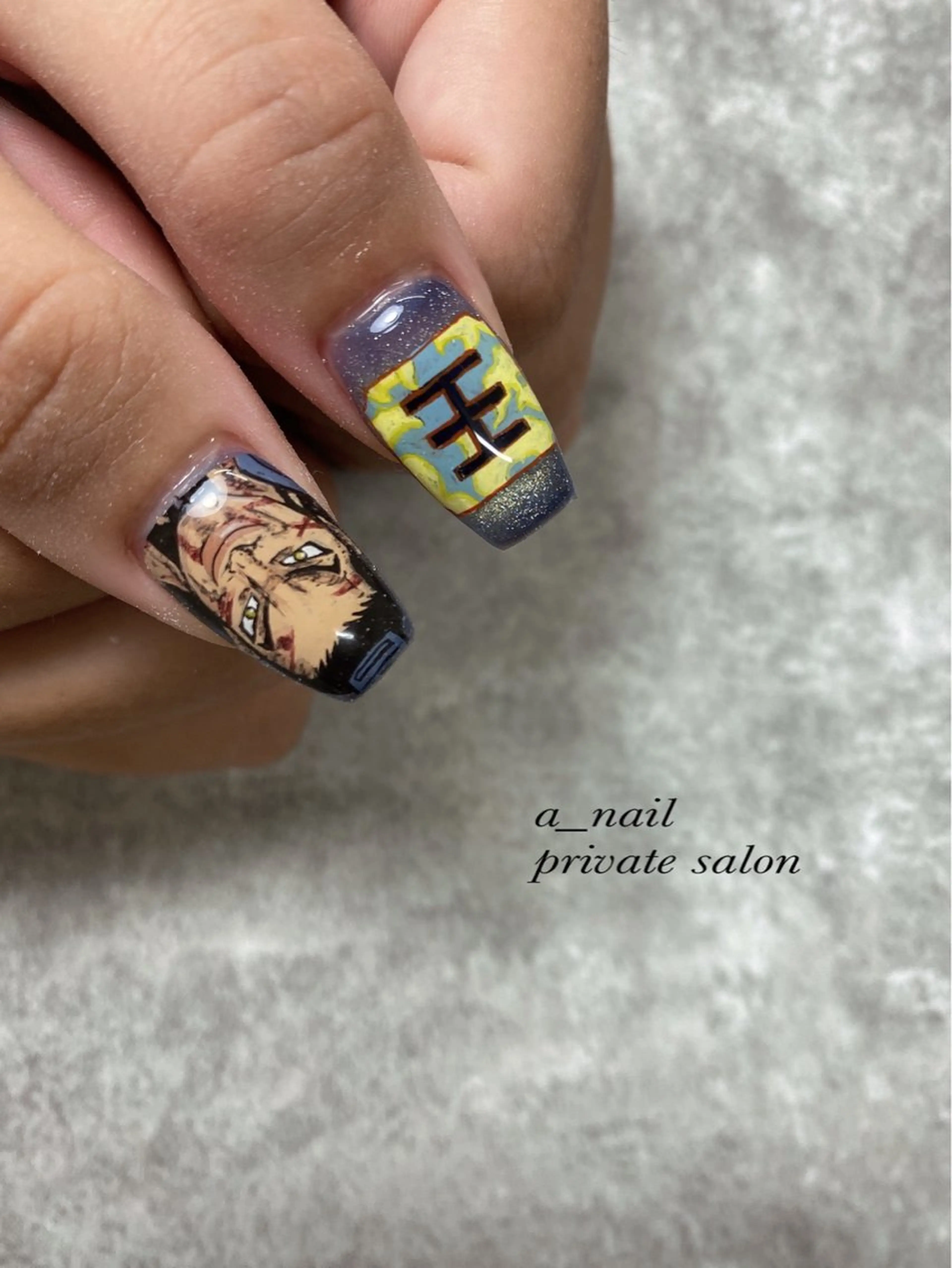 ネイル ハンドネイル 菅 恵奈のネイルデザイン