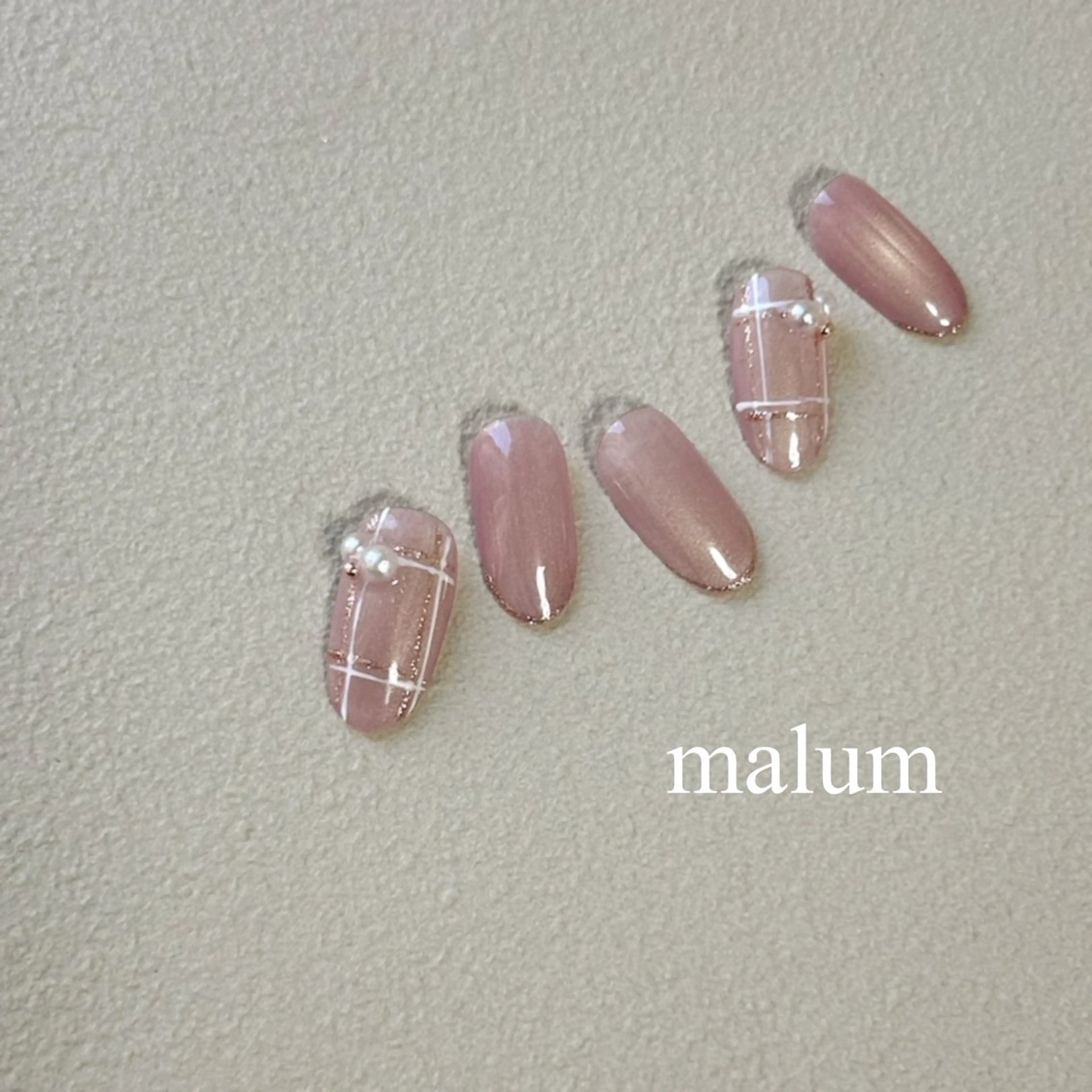 ネイル ハンドネイル malum nailのネイルデザイン