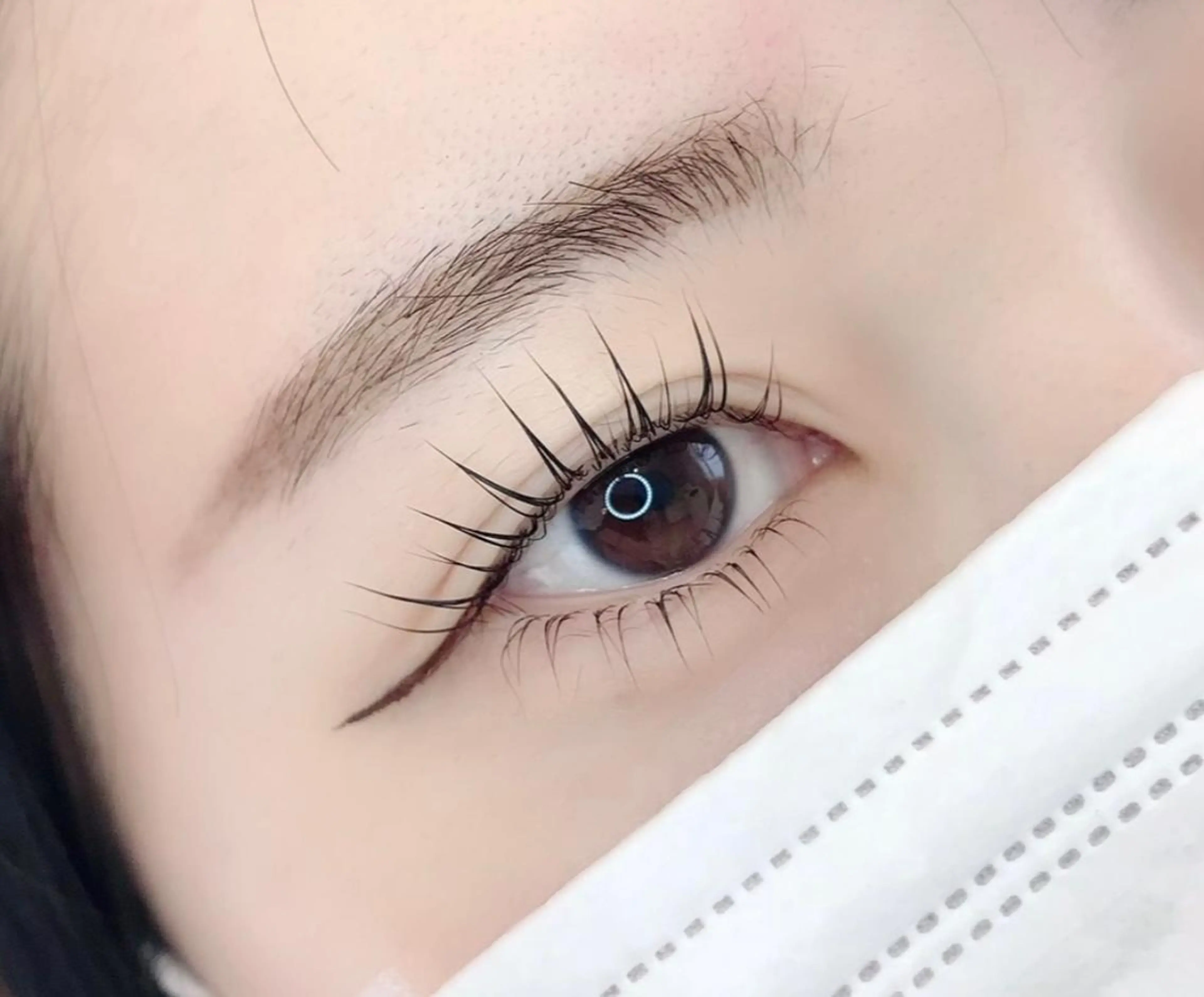 マツエク・マツパ パリジェンヌラッシュリフト luna所属・【luna】 sakiのマツエク・マツパデザイン