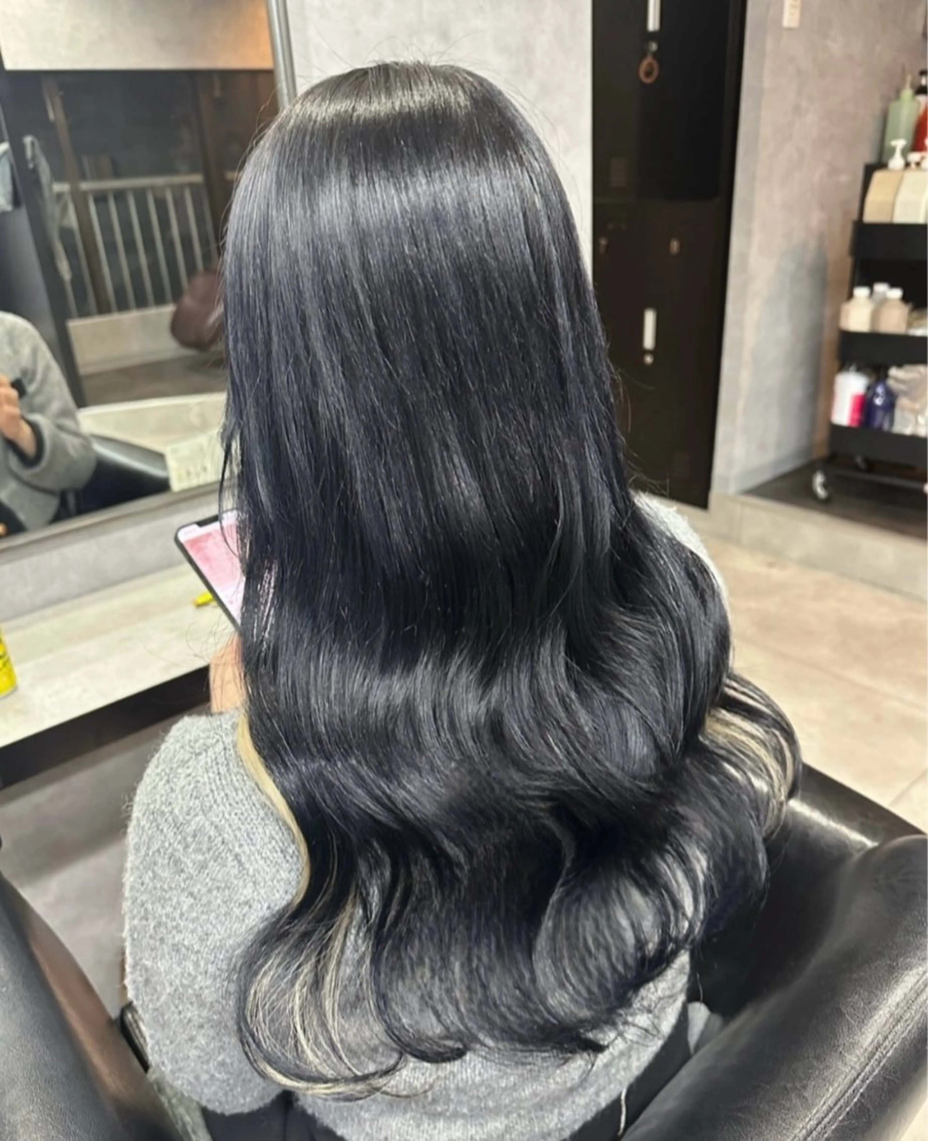 【エクステの馴染みup↑✨】馴染ませカット＋世界最高級ダイヤモンド毛質60本​〜​の写真