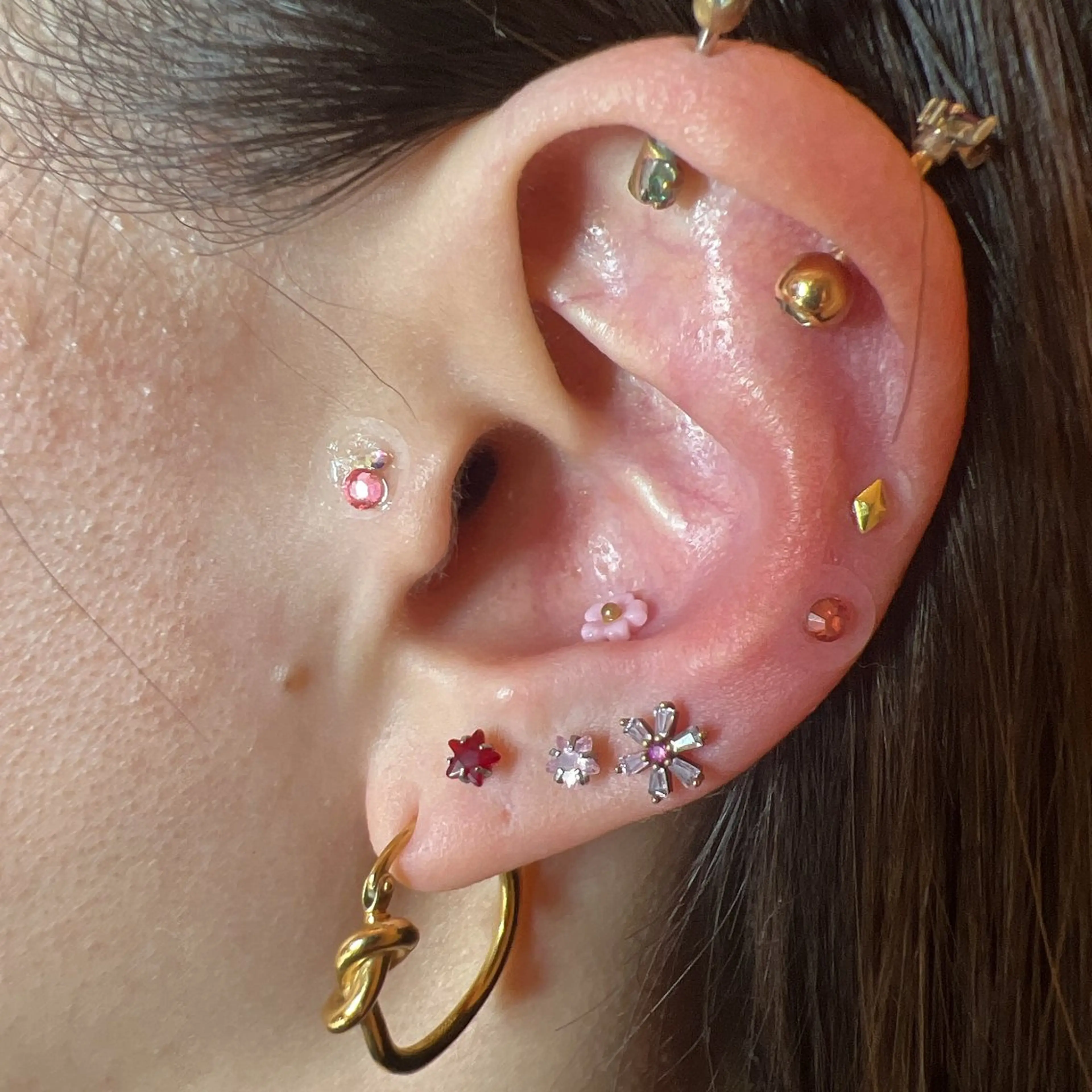 その他 キャンアイドレッシー六本木店所属・MIKA／耳ツボ ／マグネットネイルのネイルデザイン