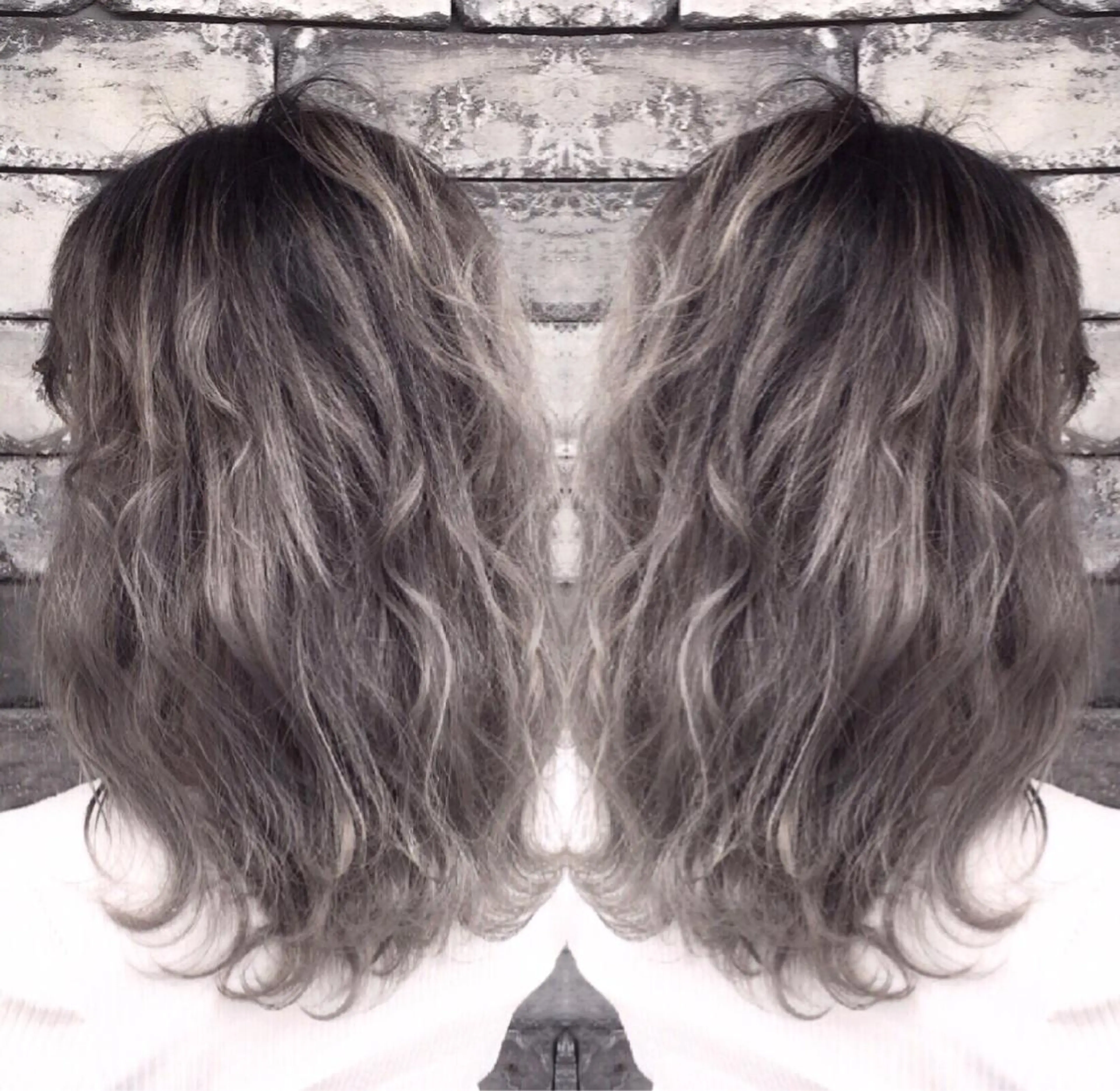 ミディアム 外国人風カラー レイヤーカット ヘアカラー トリートメント ヘアセット ❤️千葉県代表❤️ 店長❤️柿本翔一朗のヘアスタイル