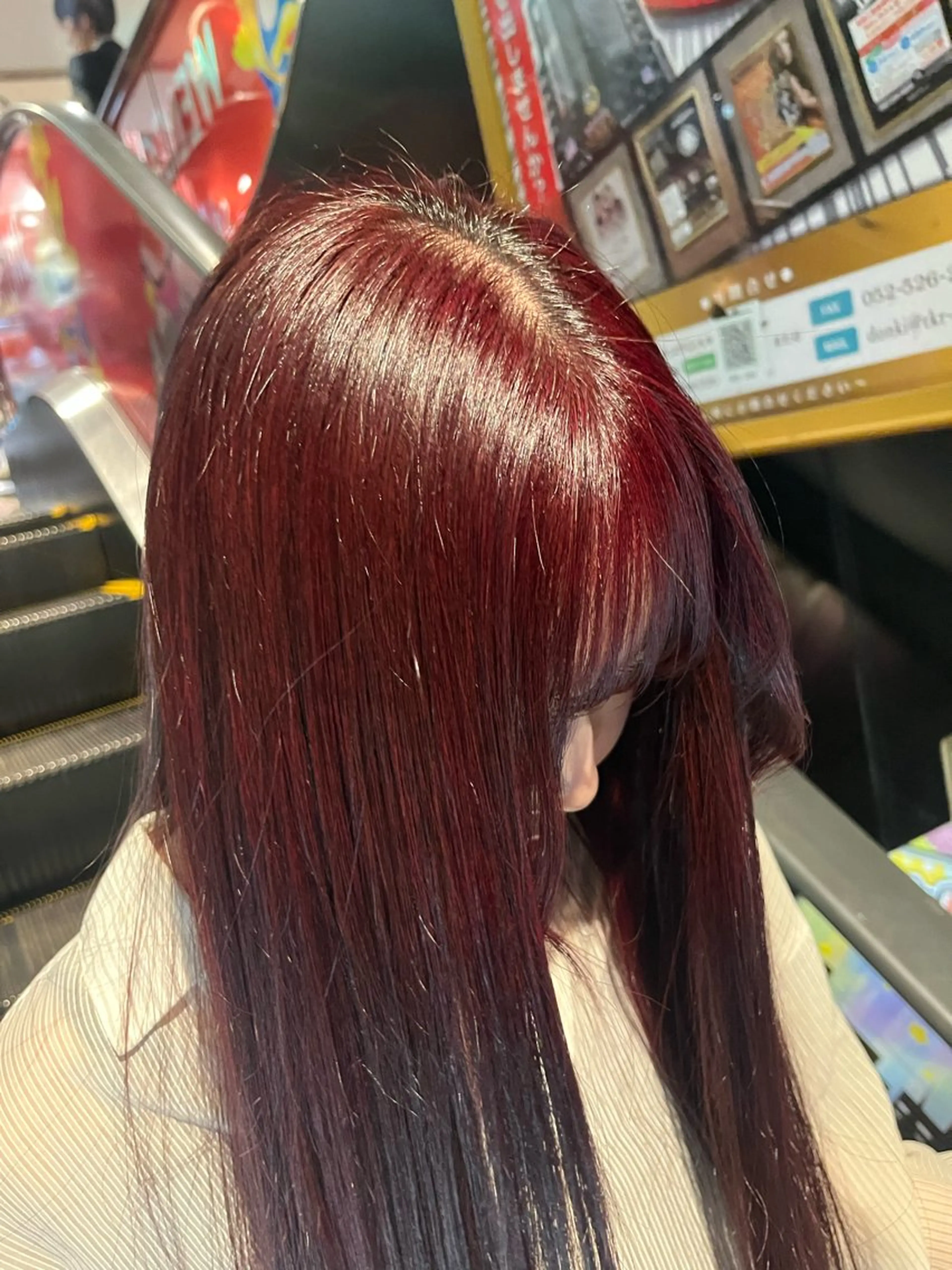 ロング ヘアカラー 🌀toa/波巻き✨ /メンズパーマ／栄のヘアスタイル