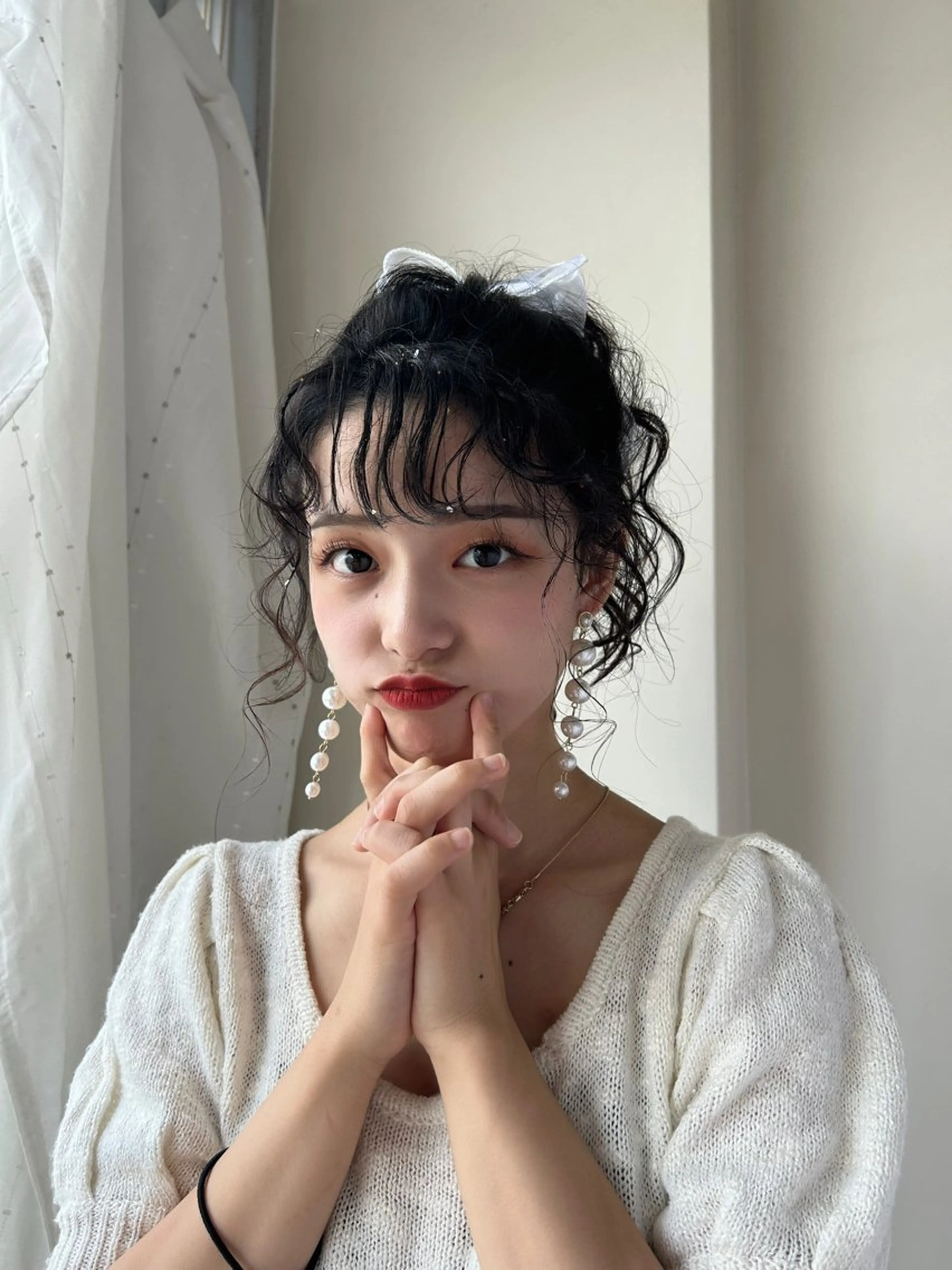 ロング ヘアアレンジ Maho/海外 レイヤー/ハイトーンのヘアスタイル