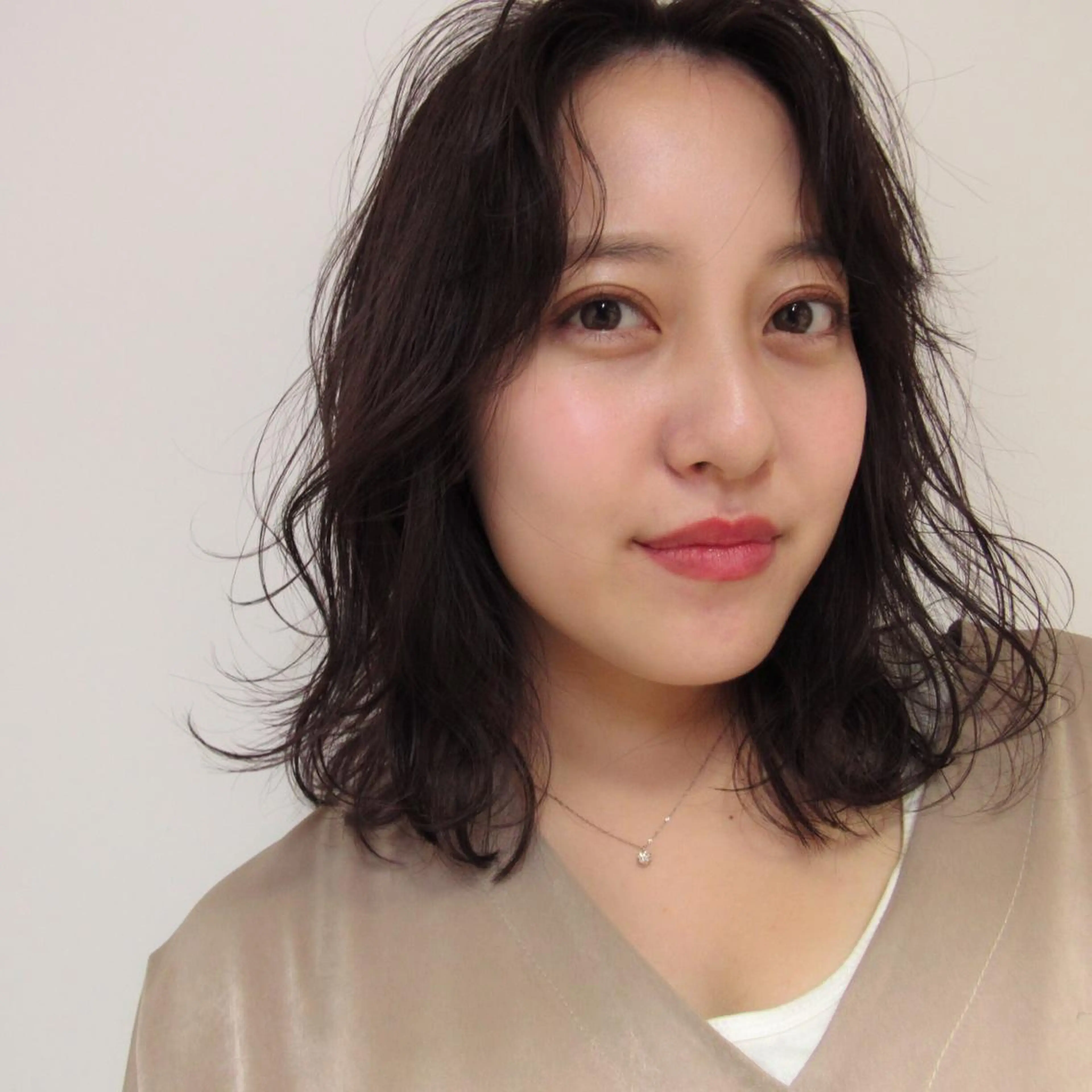 ミディアム カラー 韓国hair ·͜· watanabeのヘアスタイル