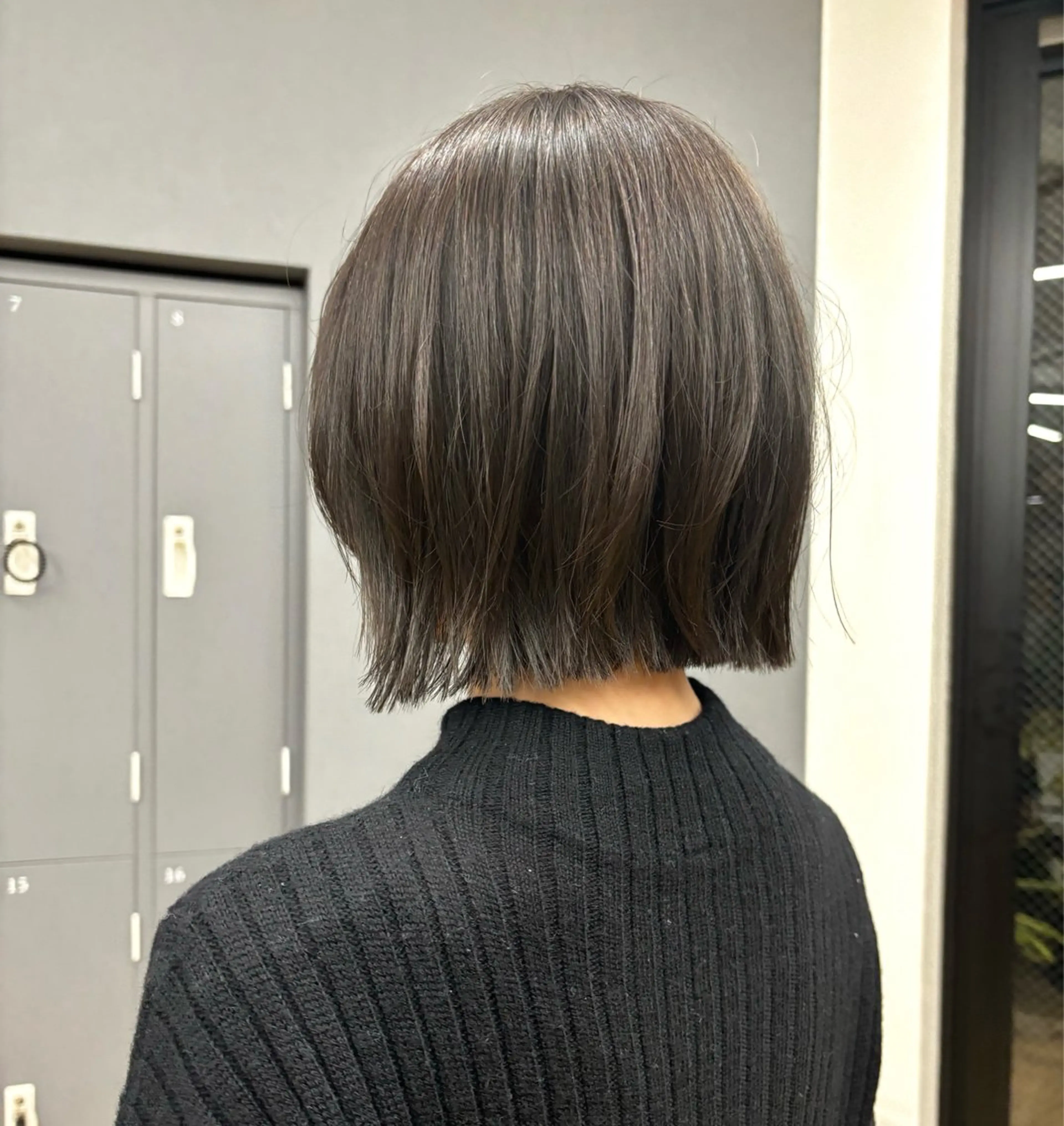 ショート ボブレイヤー ボブ レイヤーカット 重里 瑠花のヘアスタイル