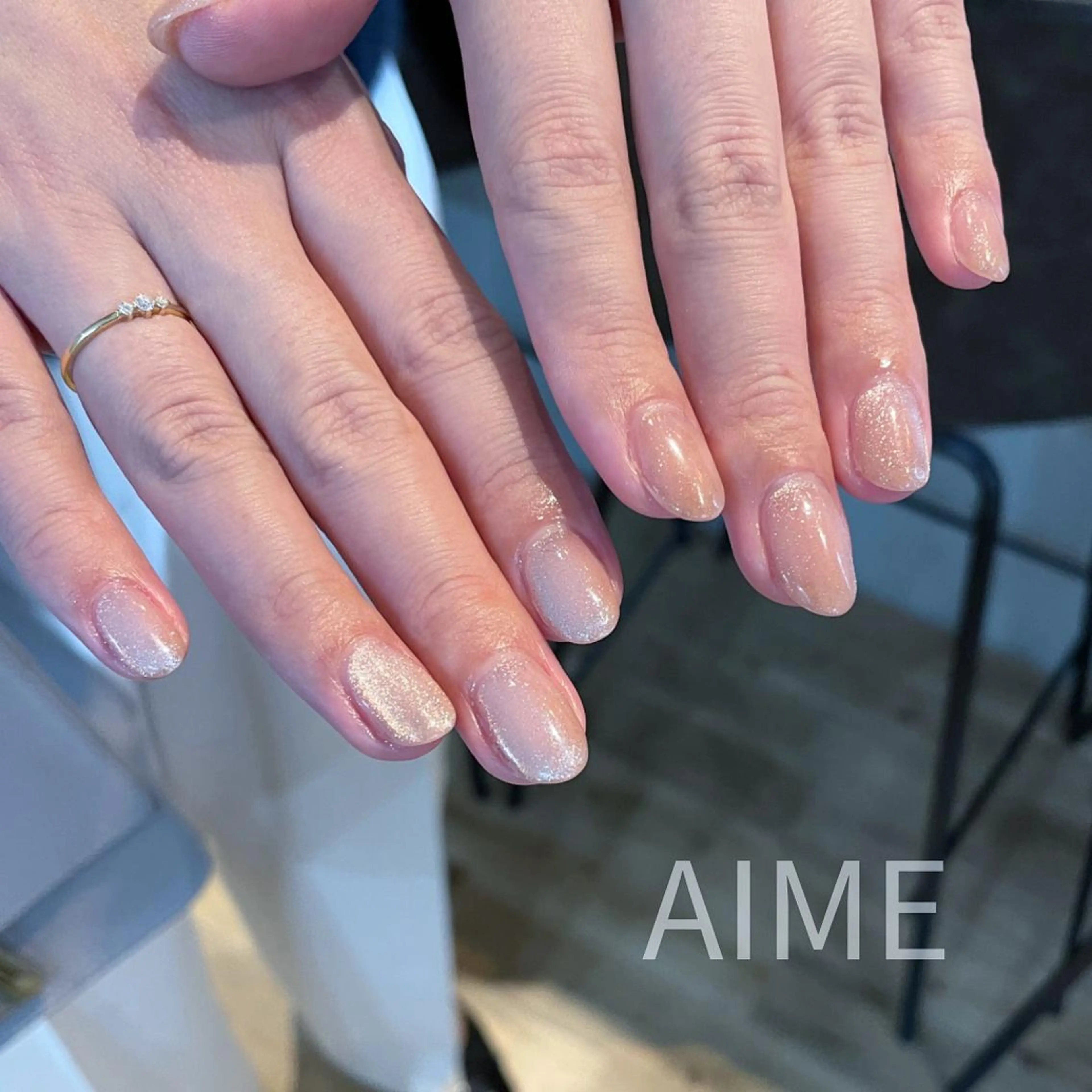 ネイル マグネットネイル ハンドネイル AIME （momo）のネイルデザイン