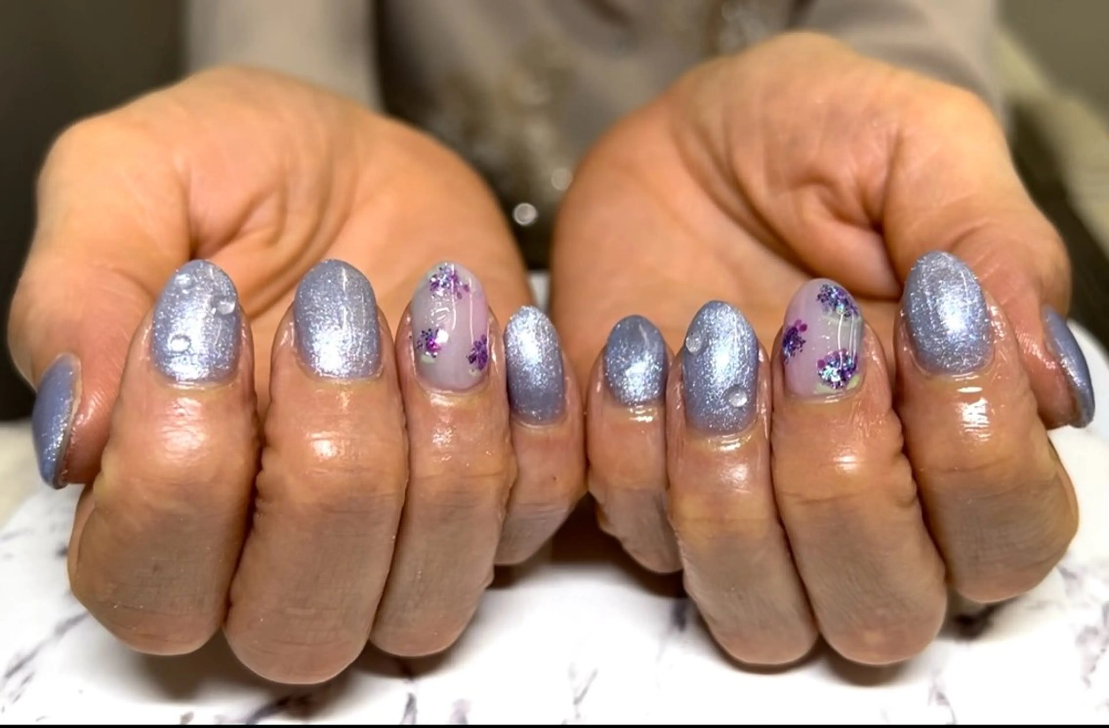 ネイル ハンドネイル AIushe平井店 ななみのネイルデザイン