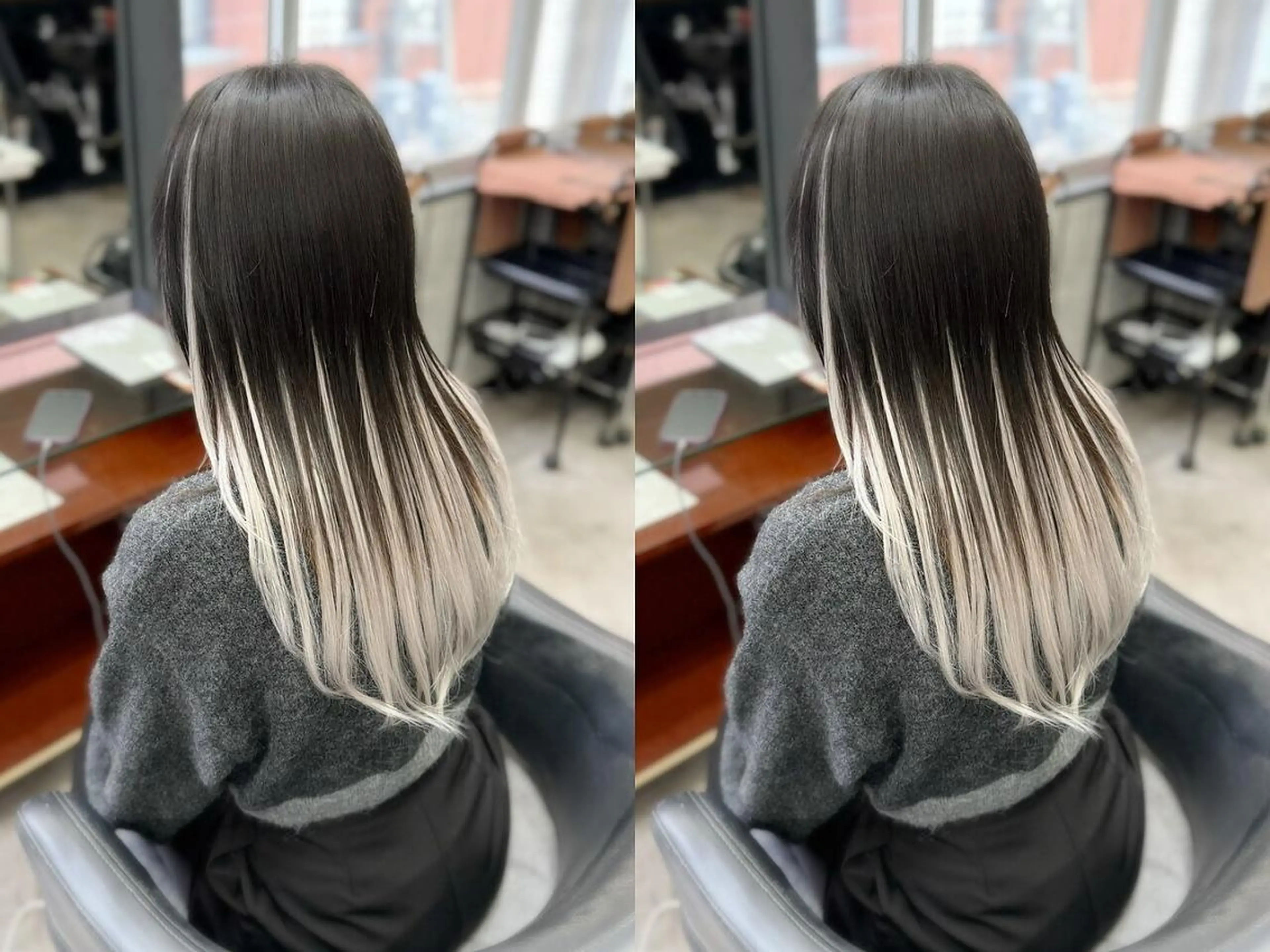 ロング 💎馴染むエクステ ×カラーTOMO💎のヘアスタイル