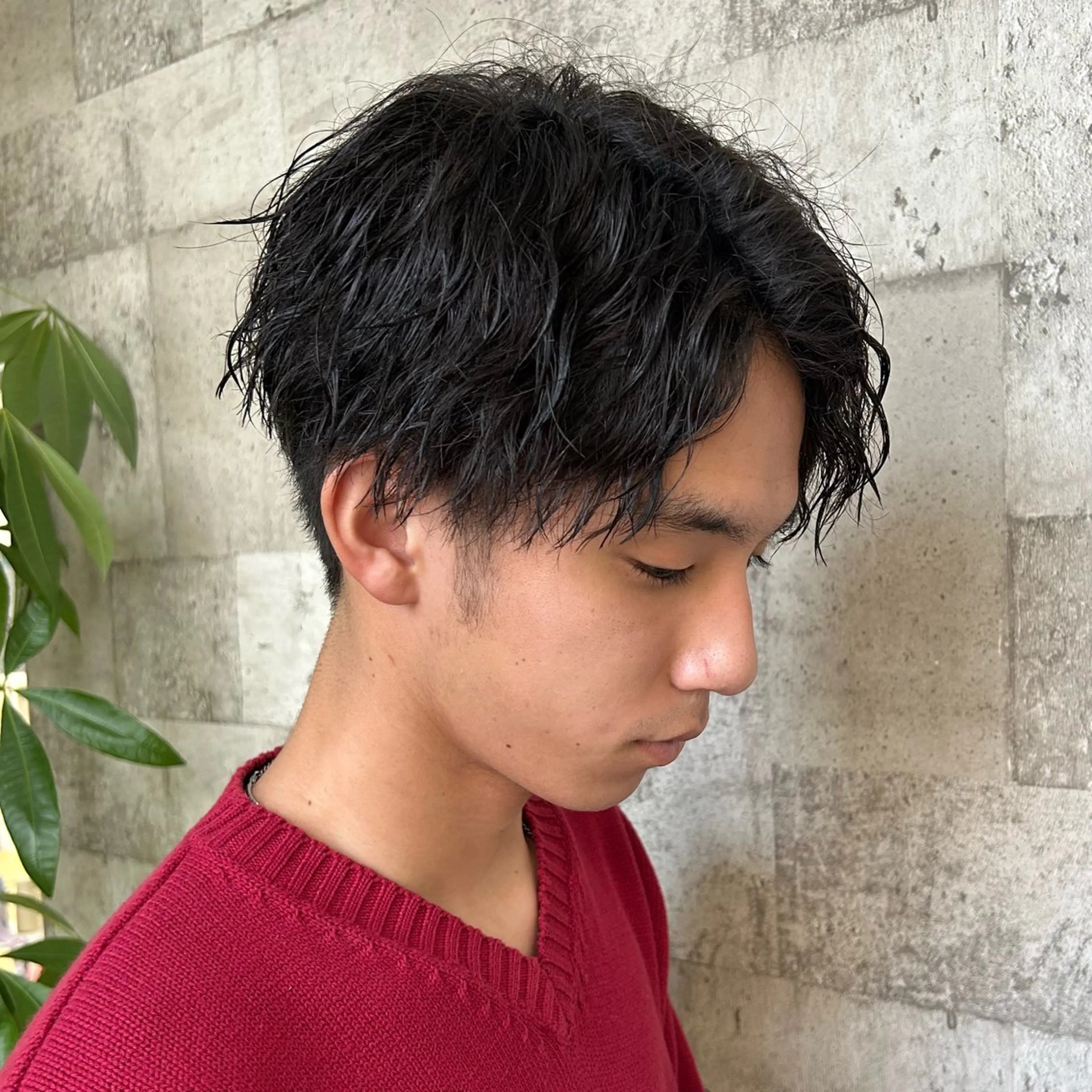 【💟学生割引💟】メンズ必見👀✨️   メンズカット＋ツイストorスパイラルパーマの写真