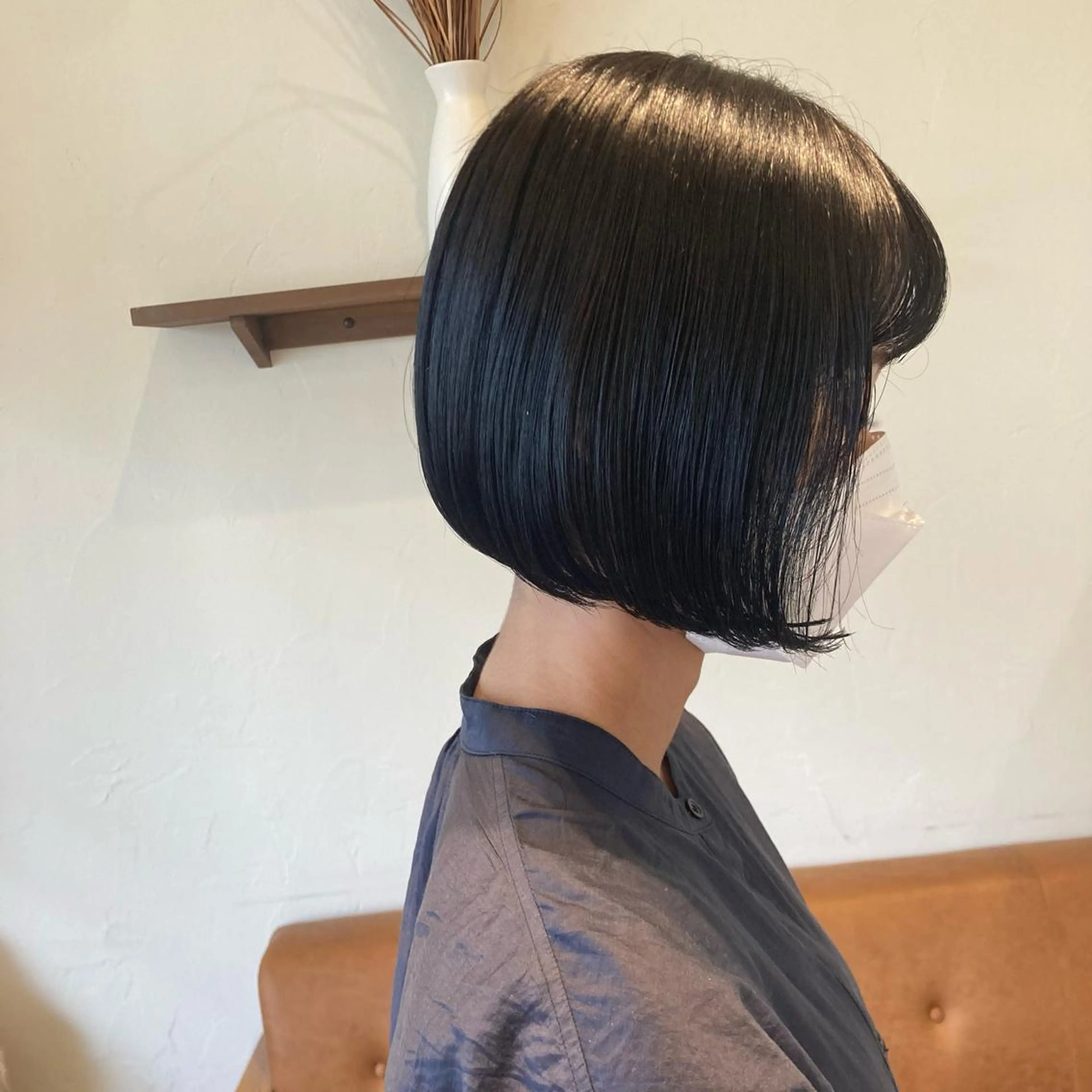 ミディアム カラー ヘアアレンジ AffECTION大曽根所属・柳実帆/おさまるボブ /ジャニオタ美容師のヘアスタイル