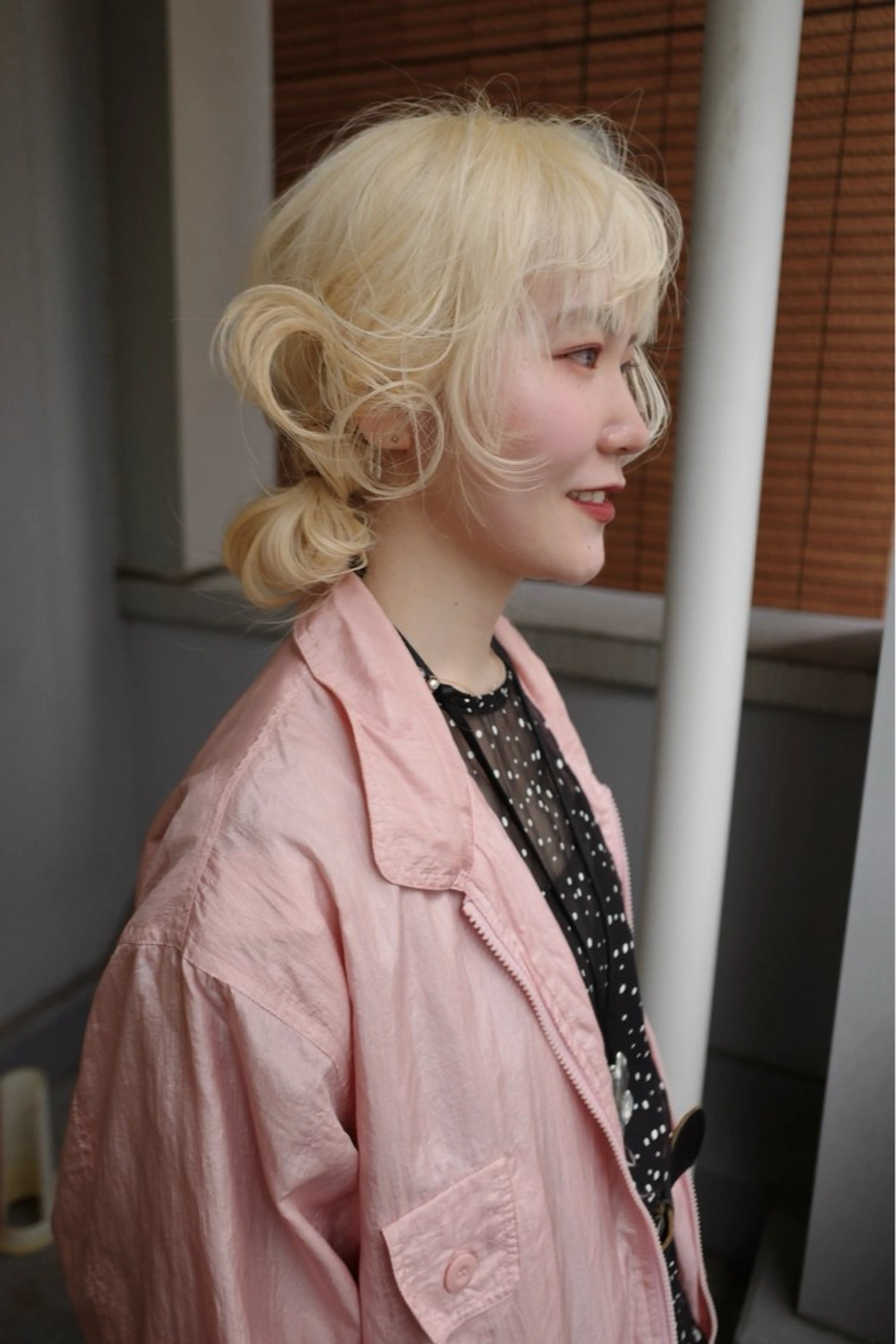 ミディアム カラー カット ヘアカラー トリートメント SALOWIN所属・ブリーチ✨ ボブ✨レイヤーのヘアスタイル