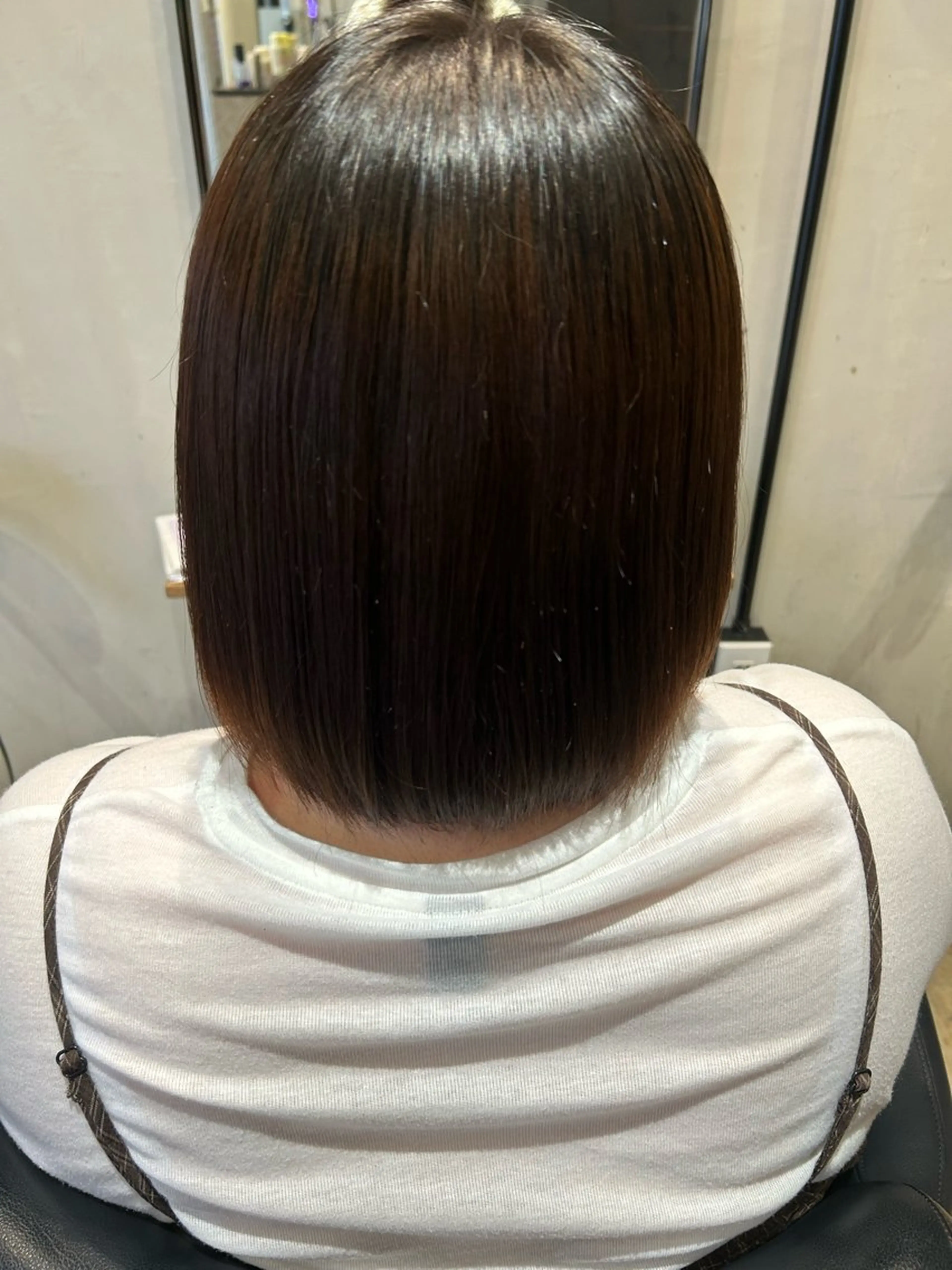 ショート 透明感カラー /ブリーチ/髪質改善のヘアスタイル