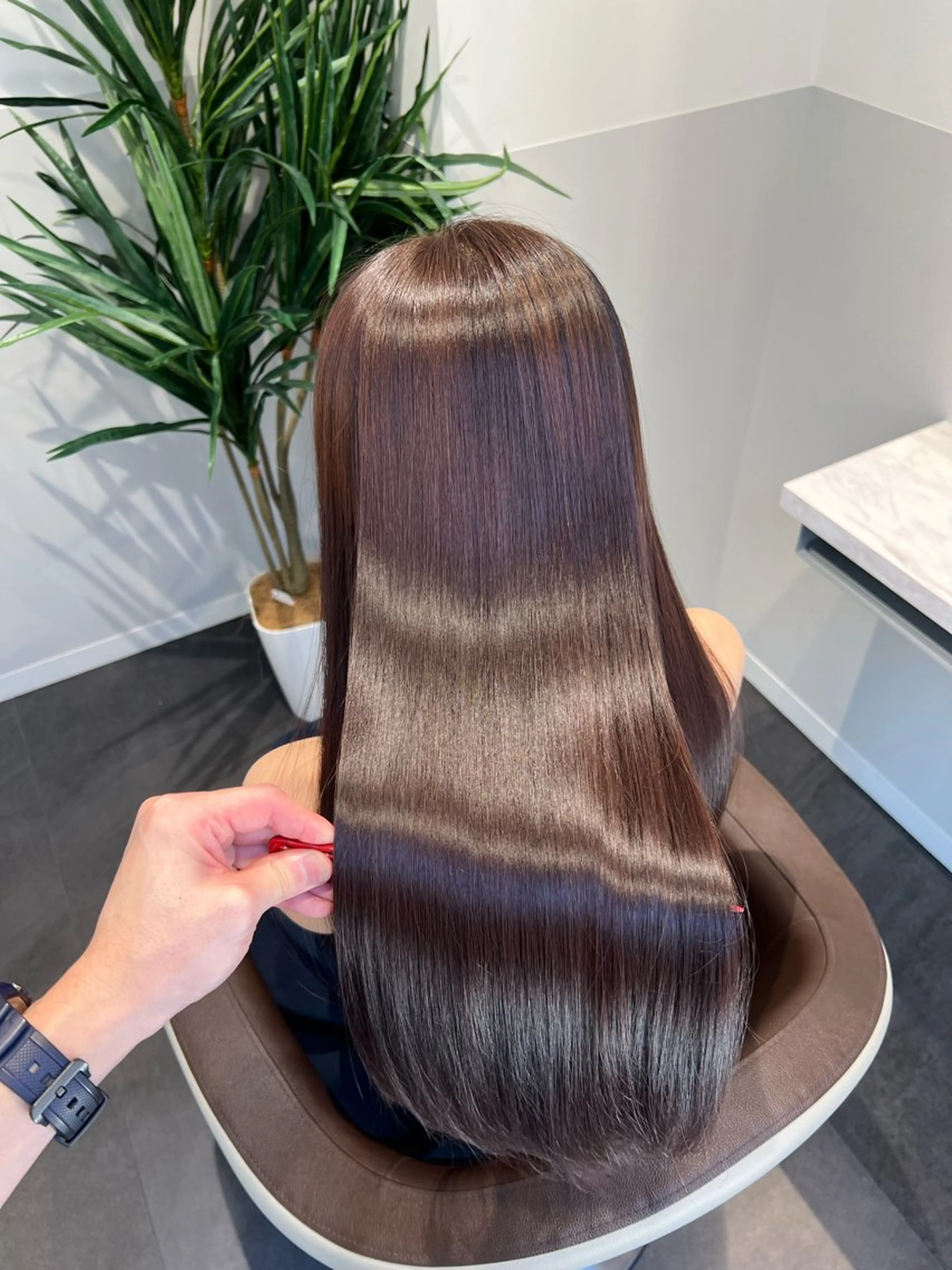 ロング カラー ヘアアレンジ 髪質改善 SALOWIN east店6F所属・TAKUMI 【美髪特化】のヘアスタイル