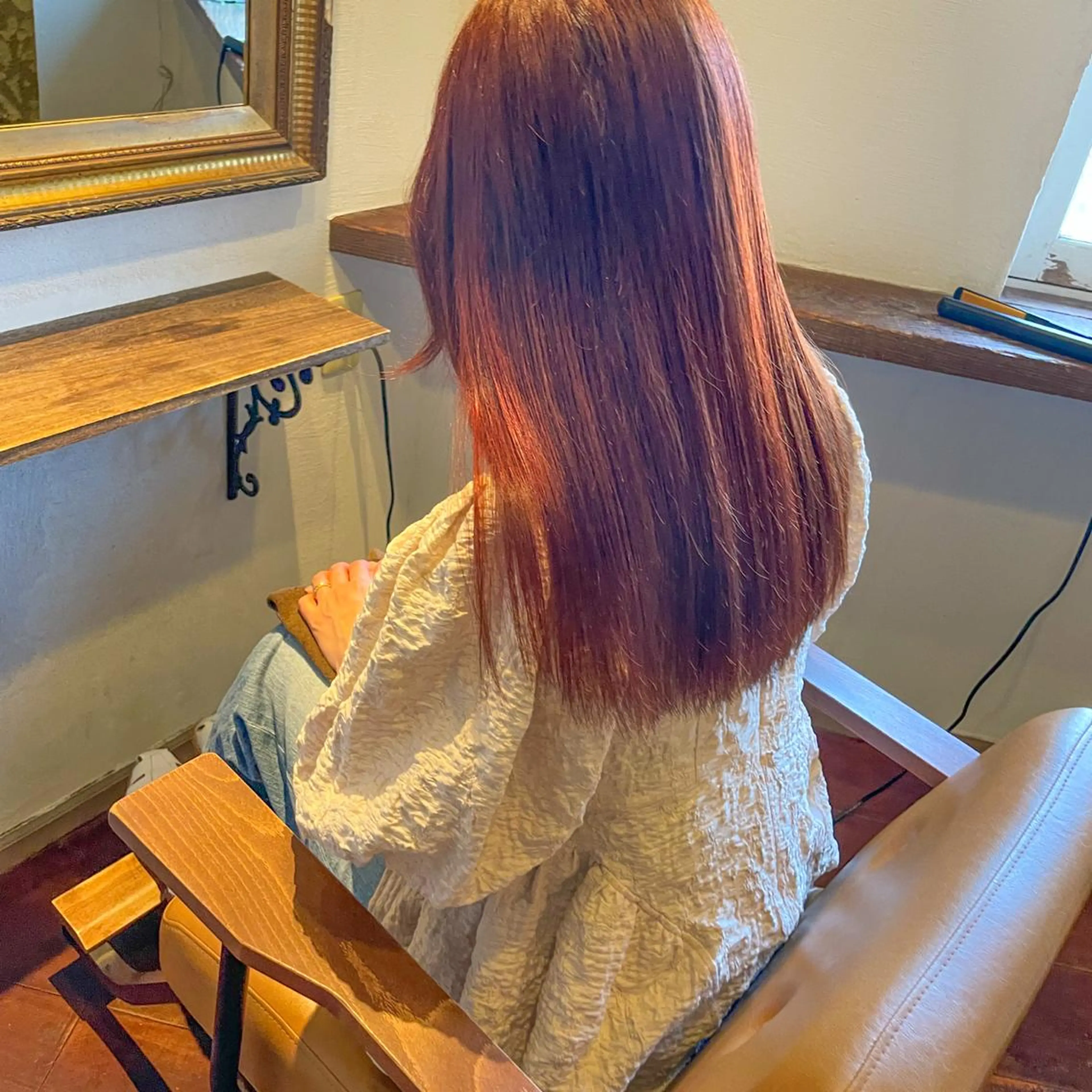 カット＋ストレート＋トリートメントの写真