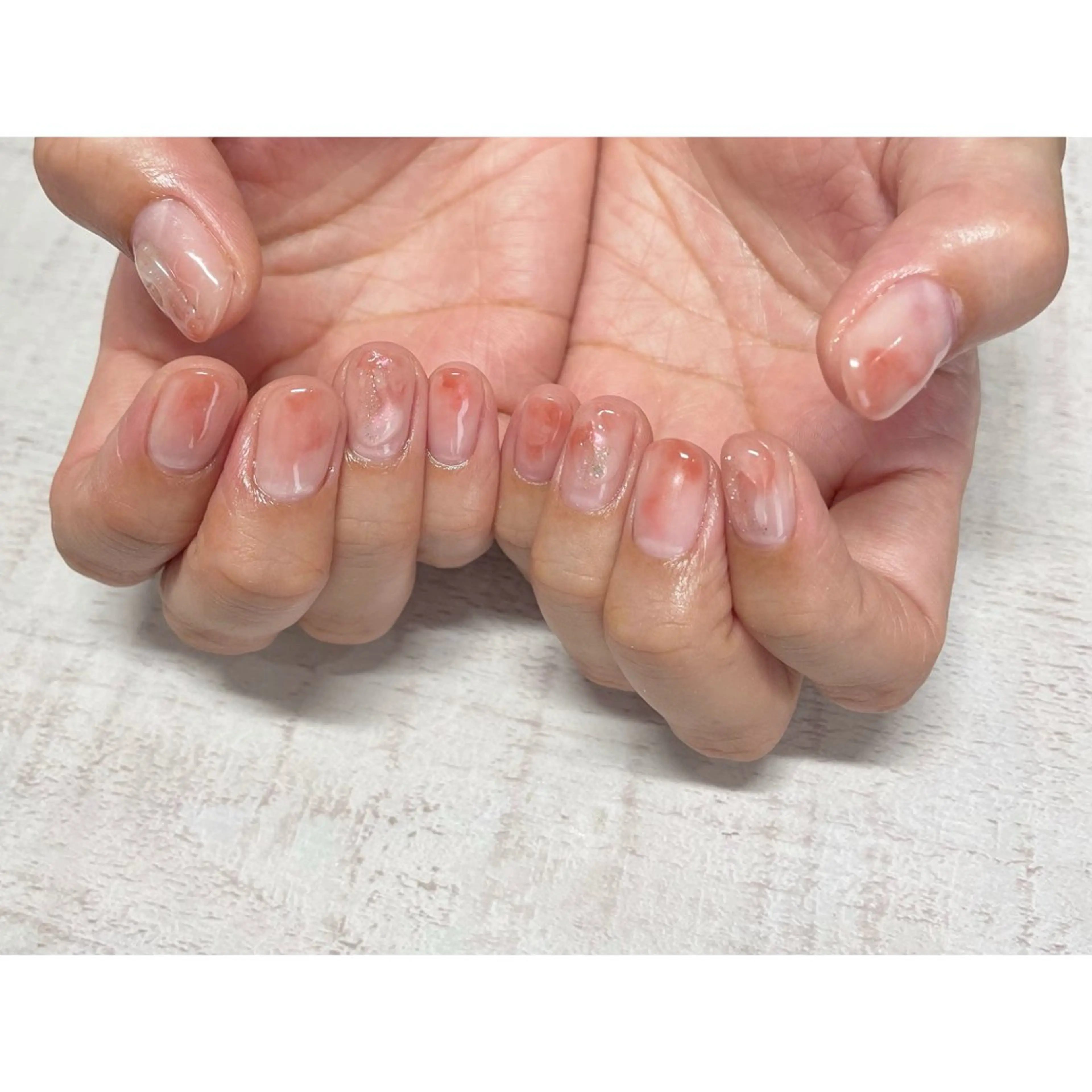 ネイル 𖡼 yumenoのネイルデザイン