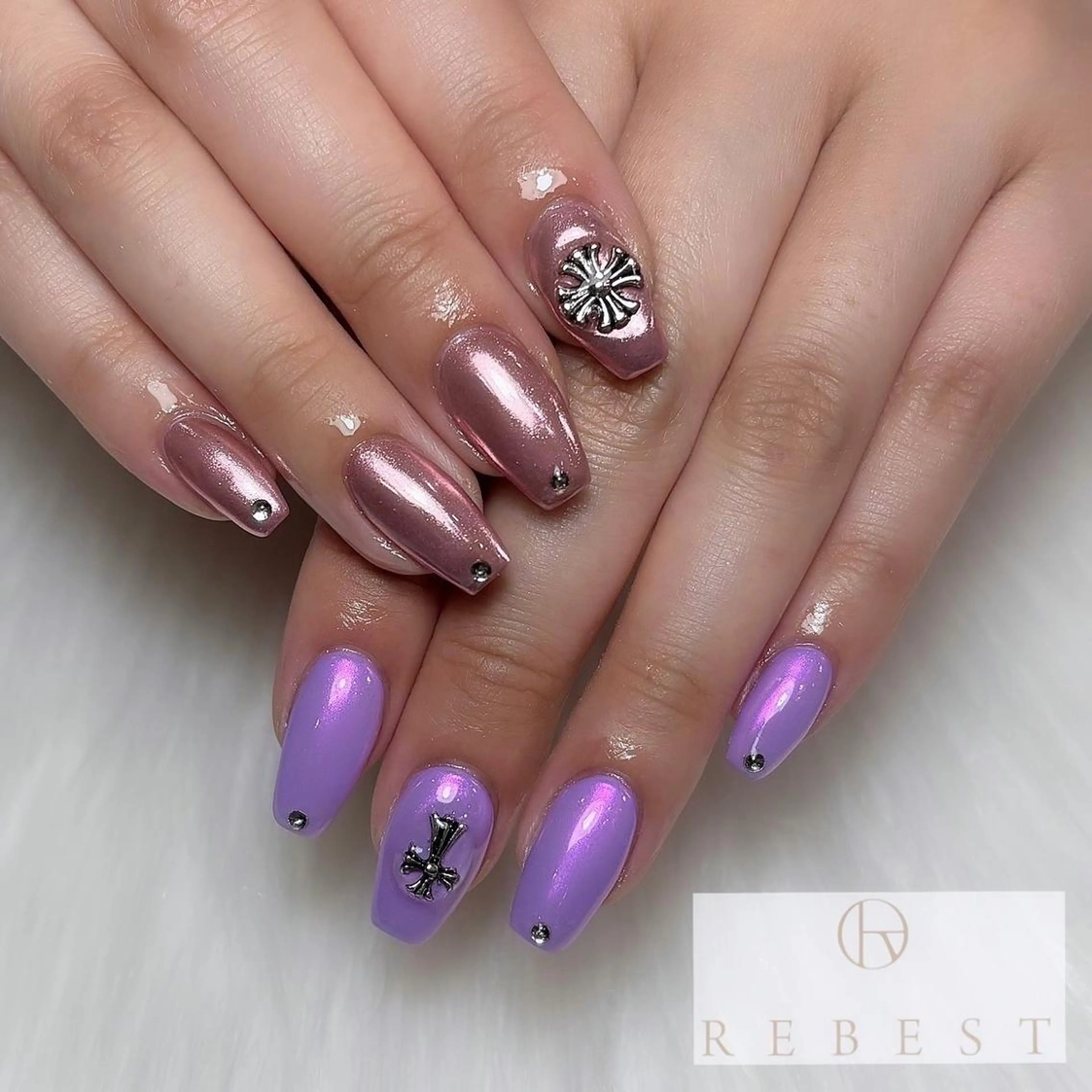 ネイル 天王寺ネイル REBESTのネイルデザイン