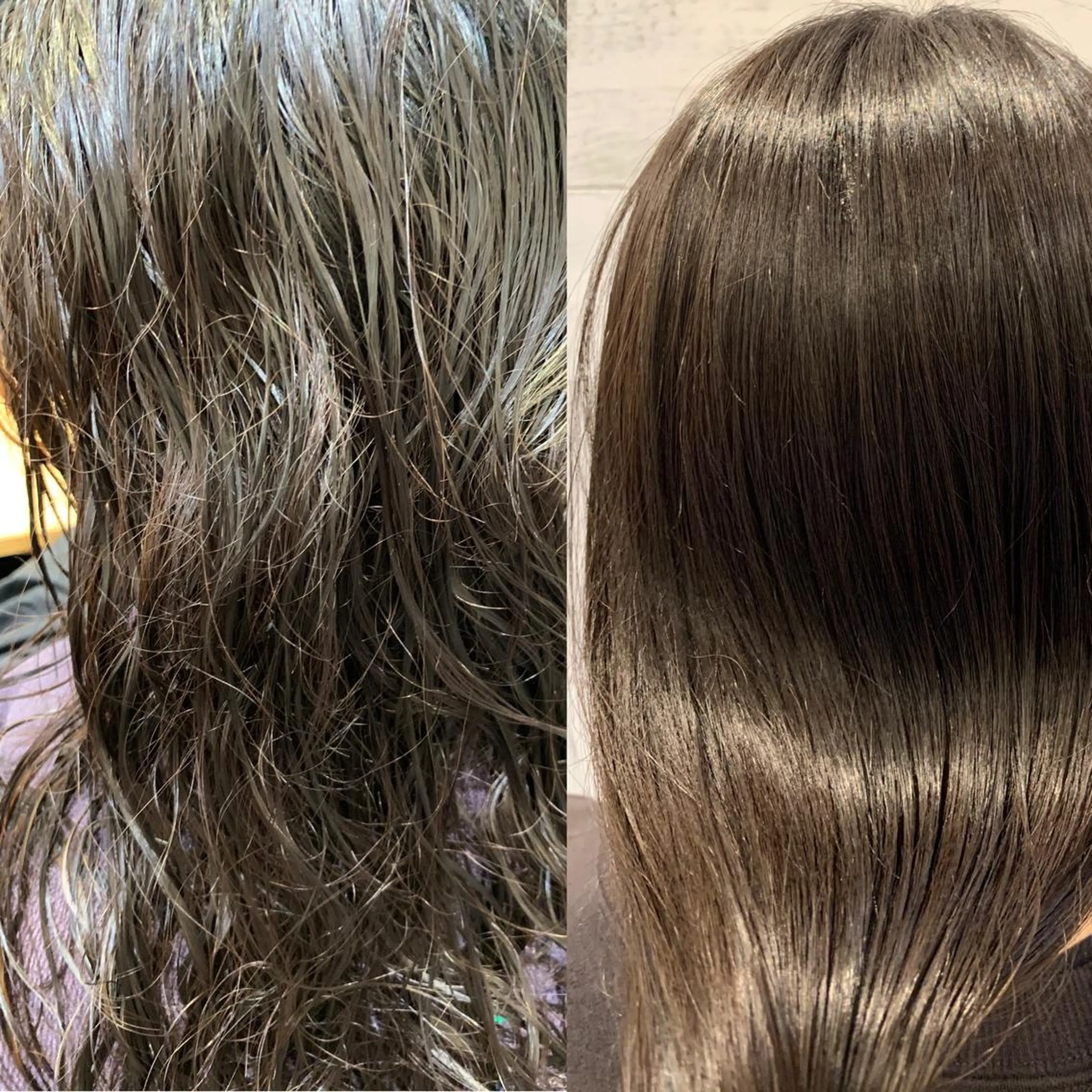 ミディアム カラー パーマ ストレートパーマ 縮毛矯正 トリートメント 大人レイヤー×艶髪 ✨春暁【はるき】のヘアスタイル