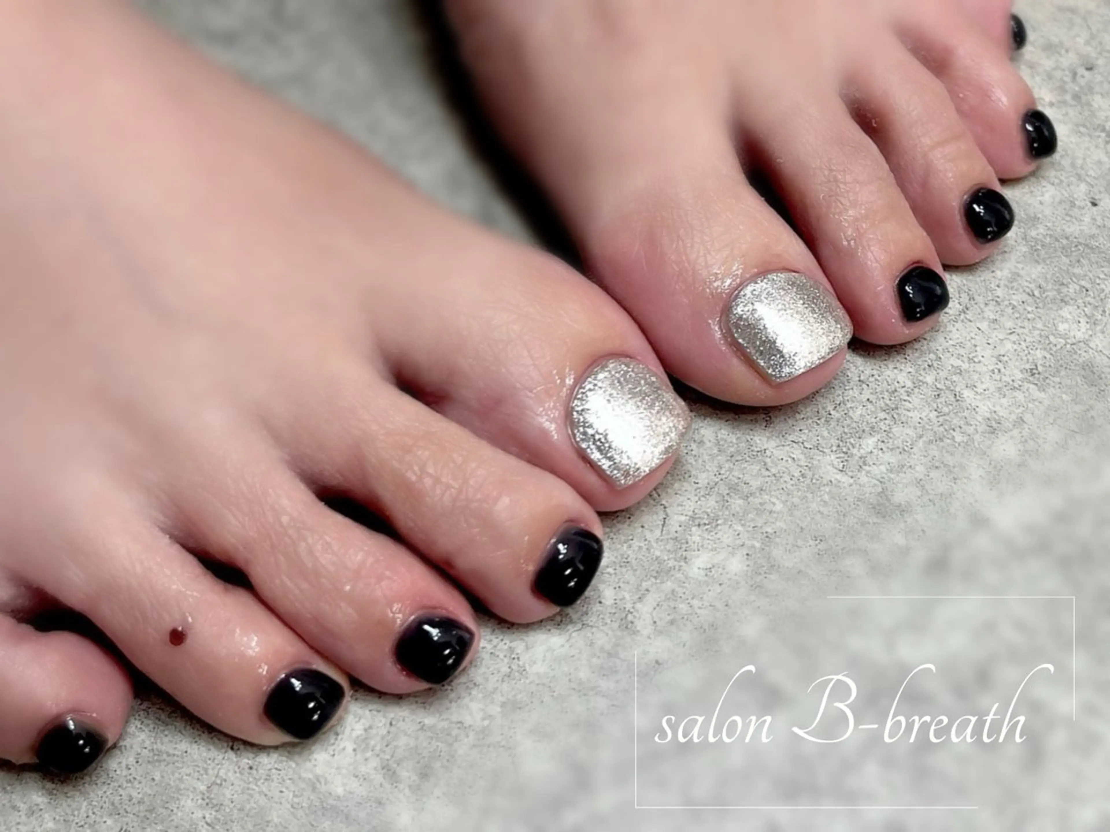 ネイル 持ち込み フットネイル salon B-breath所属・salon B-breathのネイルデザイン