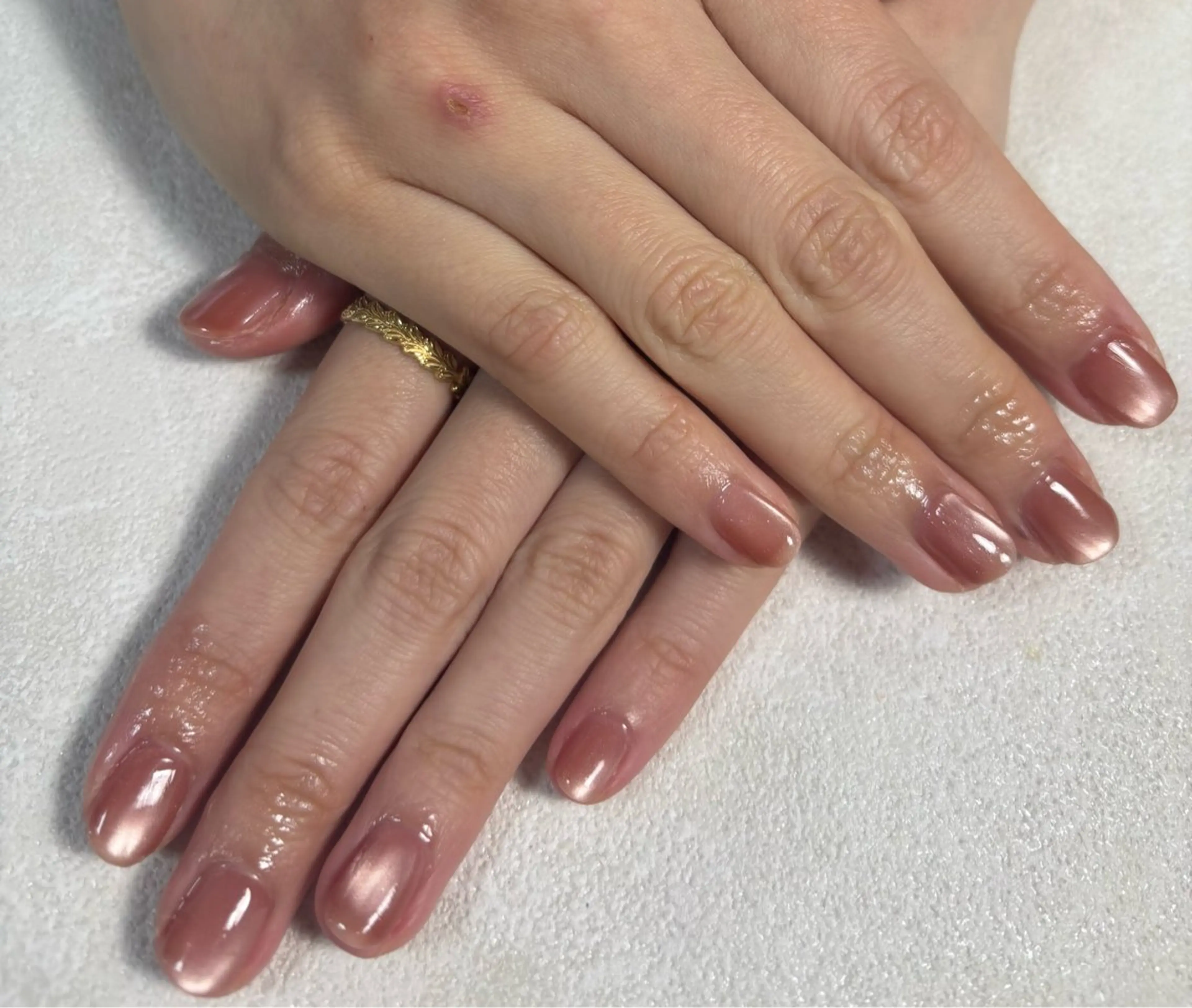 ネイル オーロラネイル フットネイル フレンチネイル ジェルネイル ハート ハンドネイル kiki nail たまプラーザのネイルデザイン