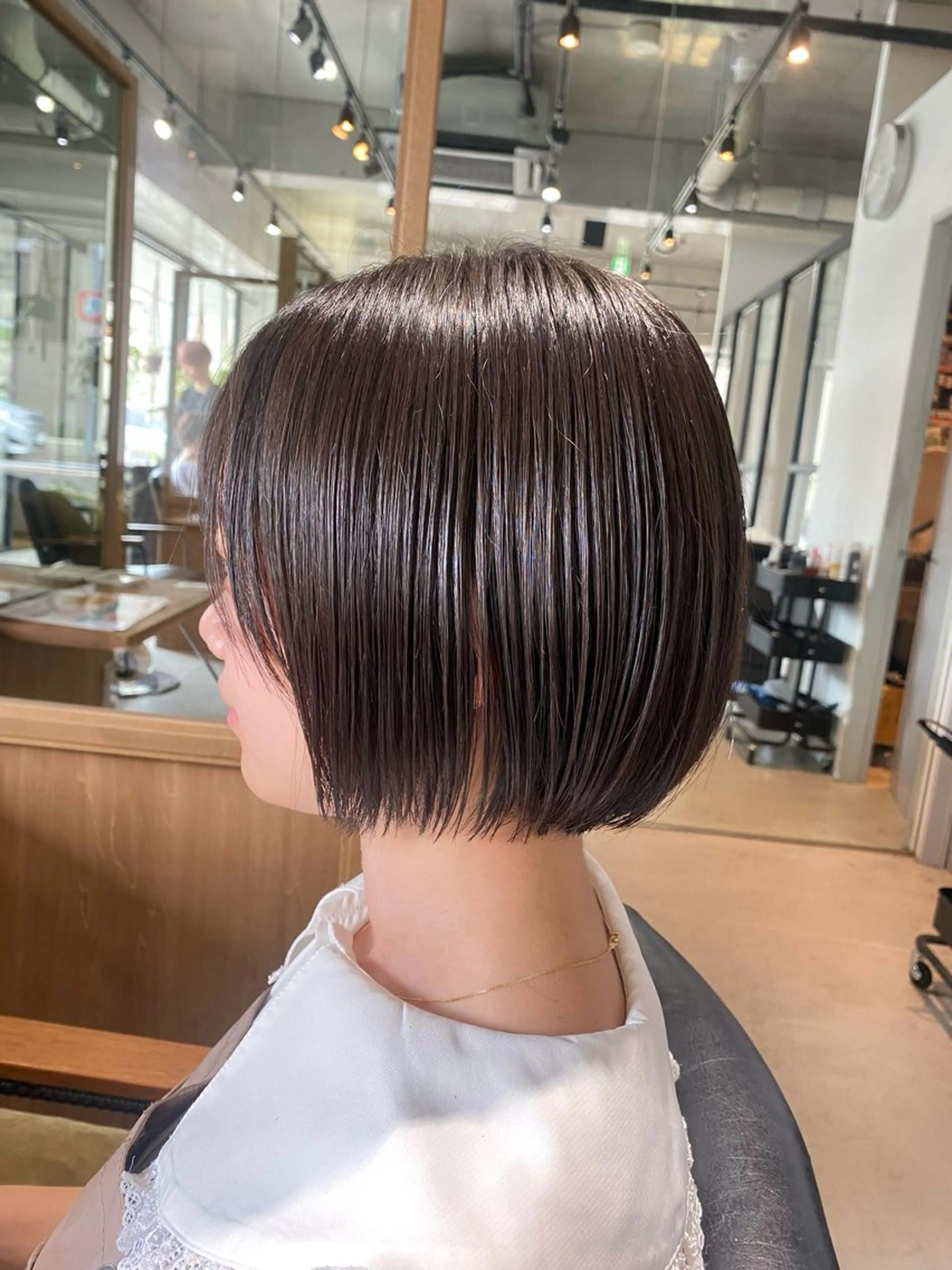 ショート カット FERIA池田 石田較貴のヘアスタイル