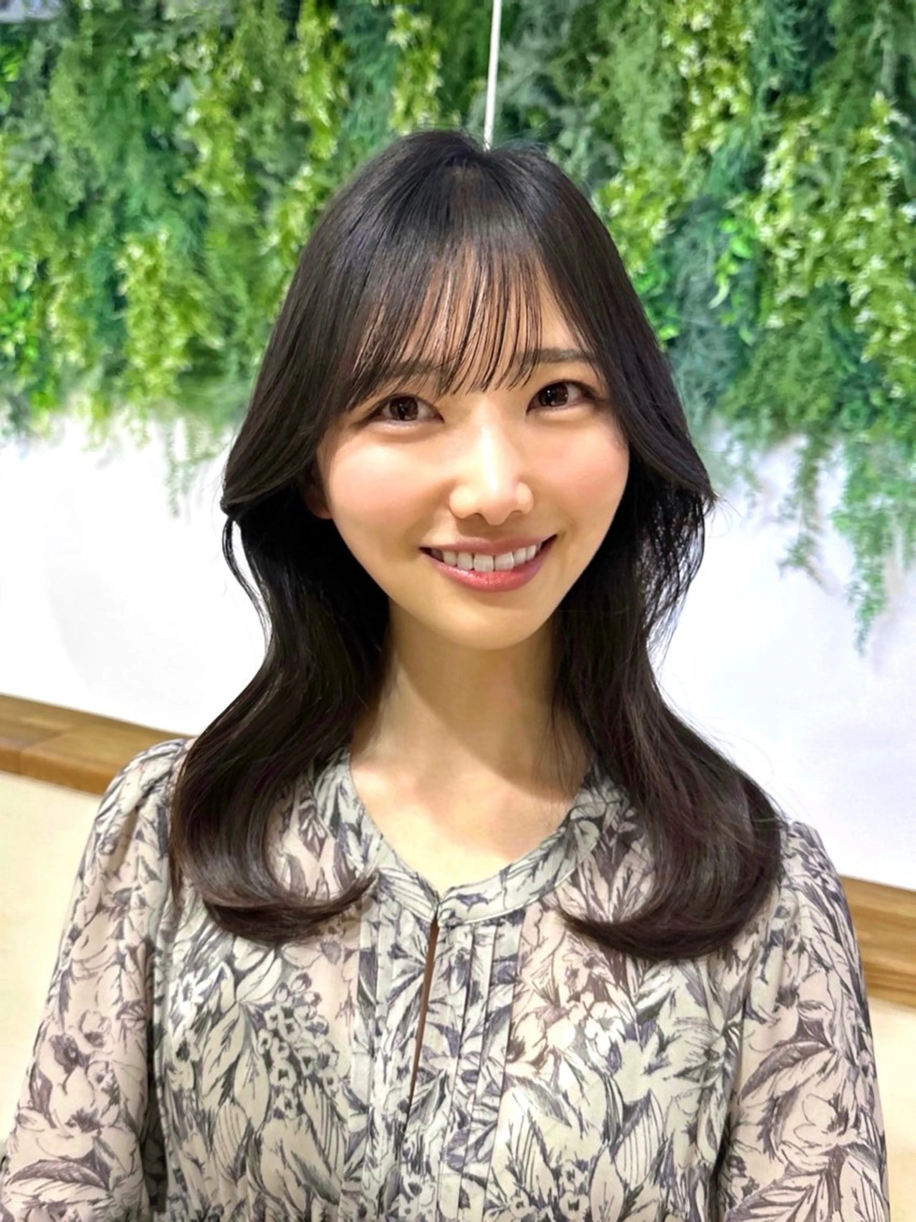 ロング カラー くびれヘア 顔周りカット 韓国風ヘア レイヤーカット レイヤー/韓国ヘア /顔周り/大久保貴之のヘアスタイル