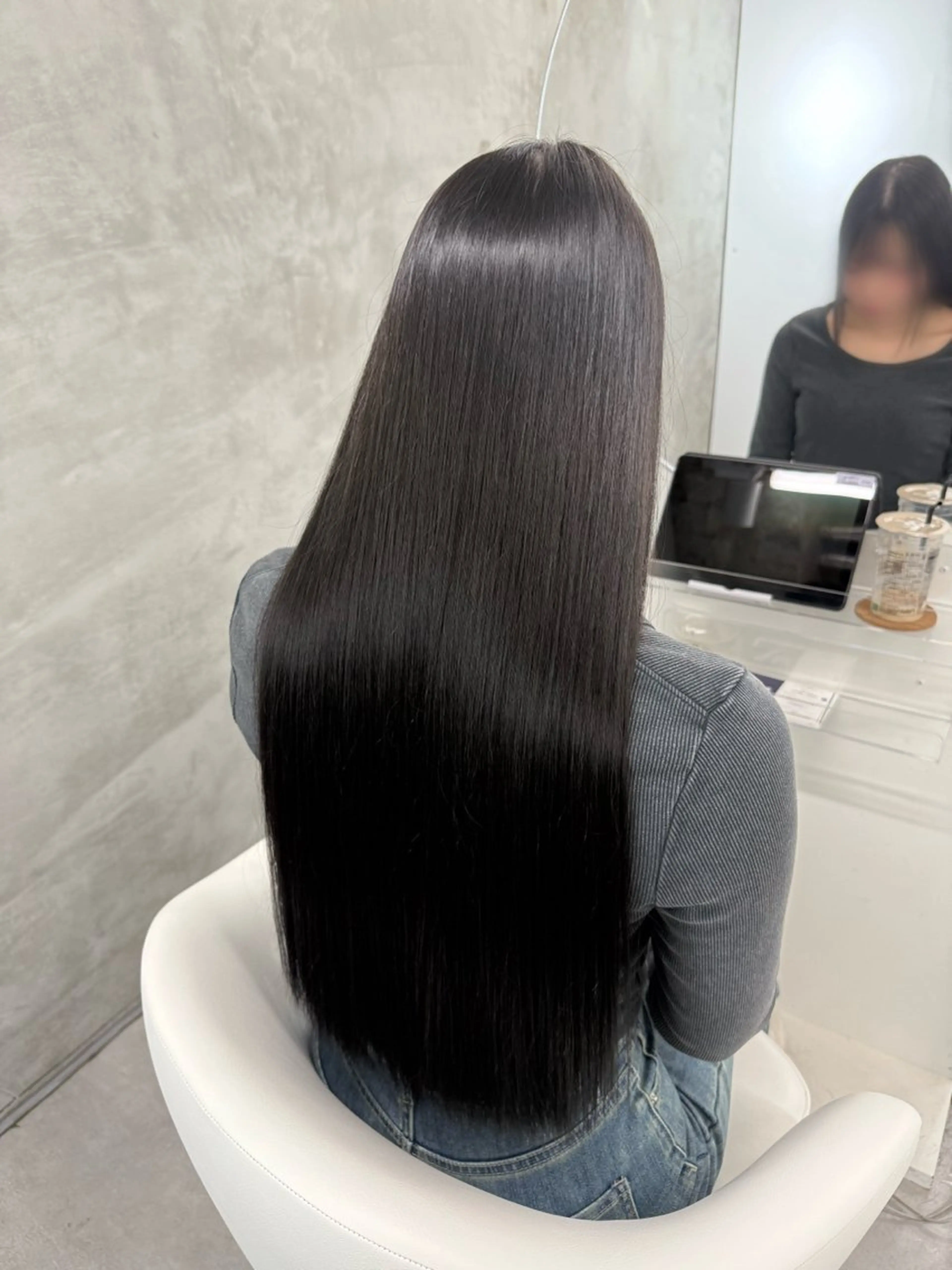 ロング カラー yuuna ✮ レイヤーカットのヘアスタイル