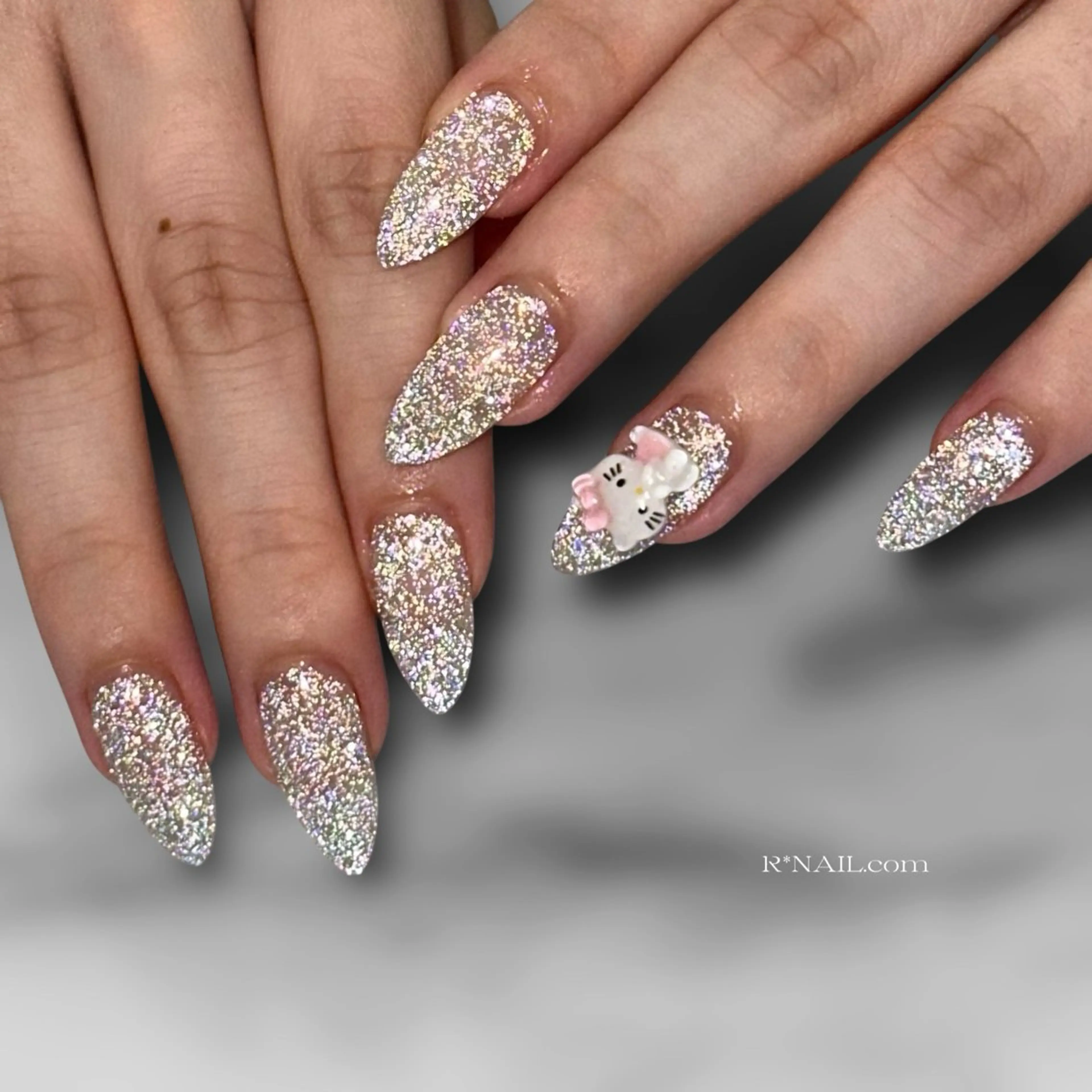 ハンド🎀フラッシュネイルの写真