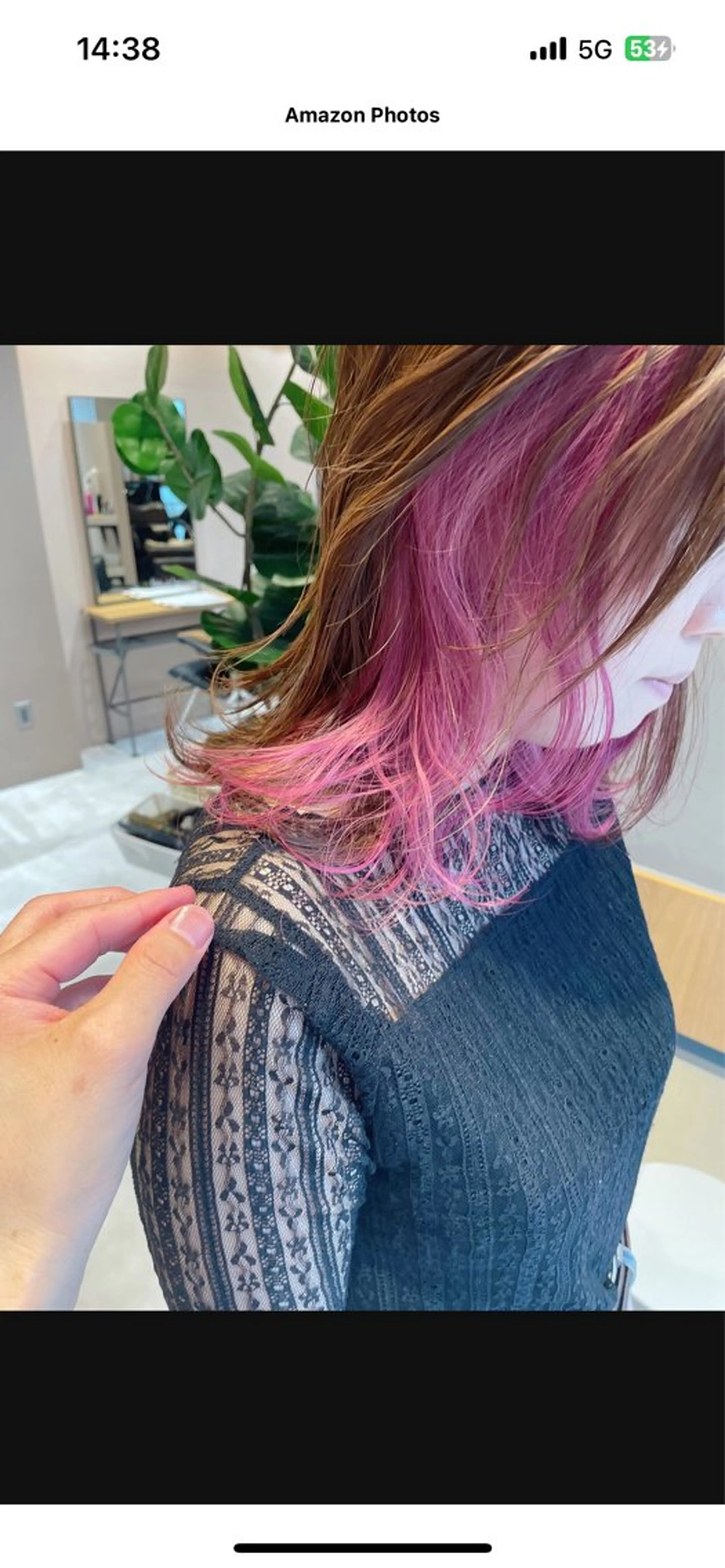 ミディアム カラー ピンクカラー カット ヘアカラー ✨艶髪職人艶カラー✨ 中本輝人のヘアスタイル