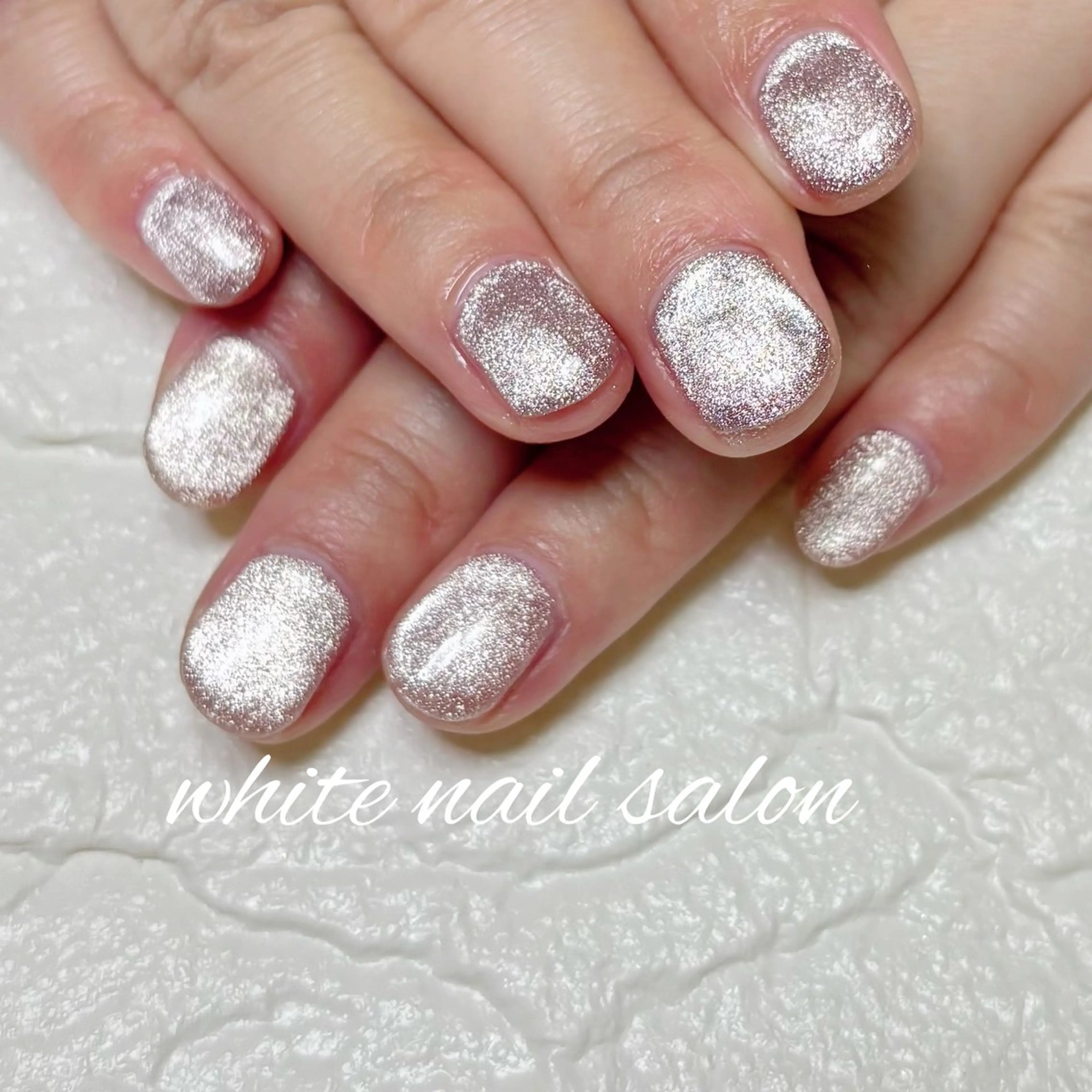 ネイル フットネイル マグネットネイル ハンドネイル white nail salonのネイルデザイン