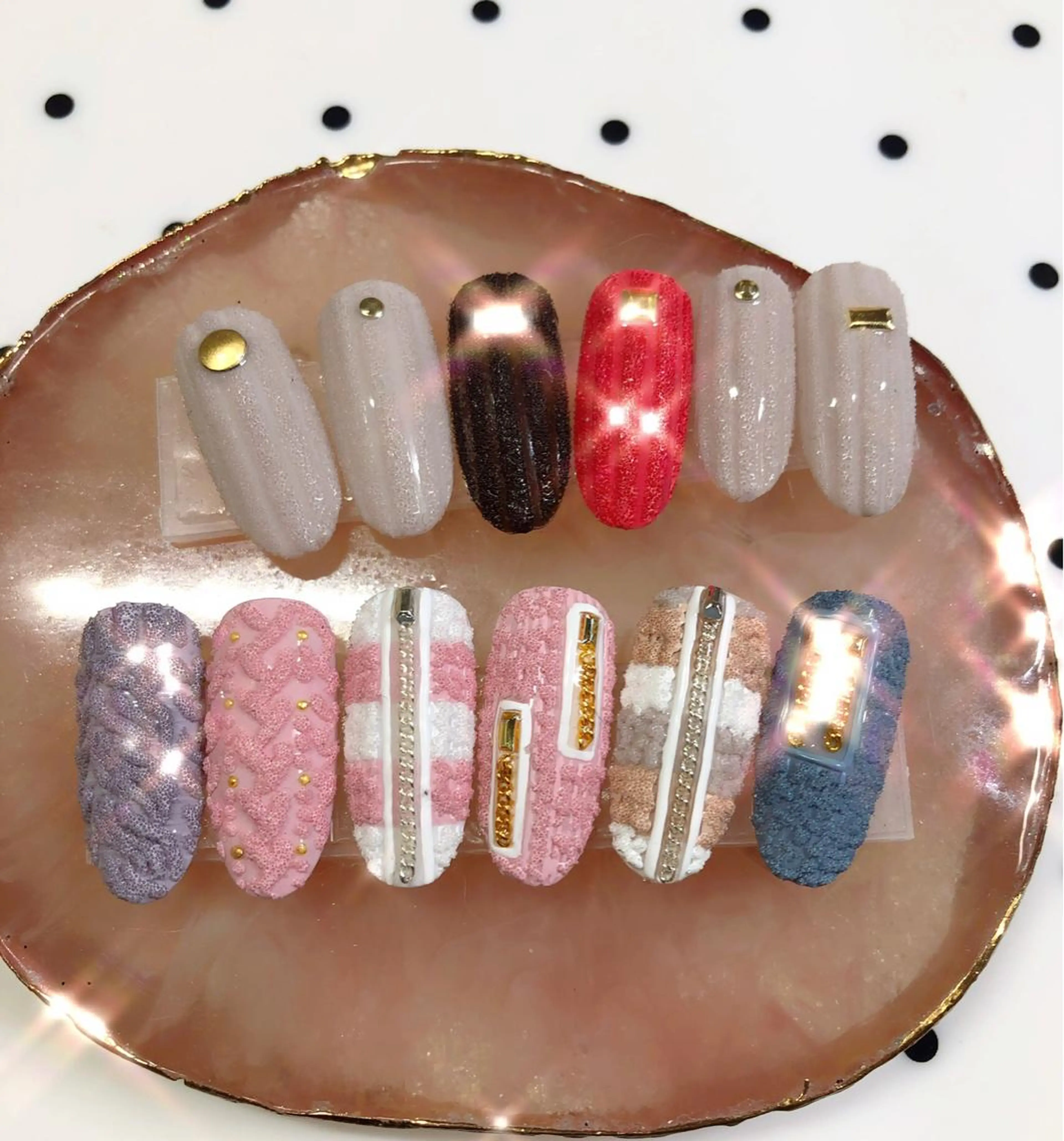 ネイル アートネイル 奥園 良恵のネイルデザイン