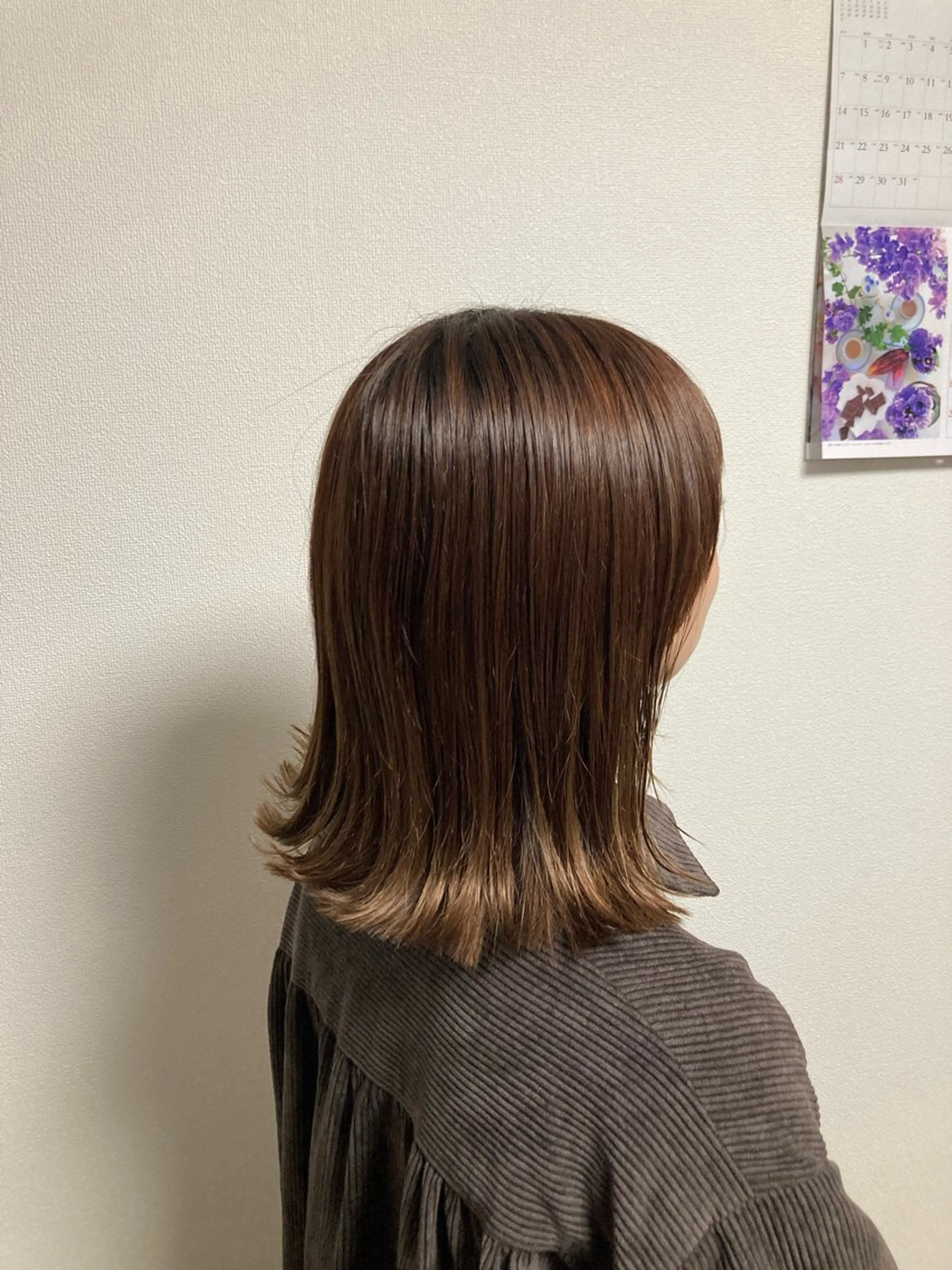 ミディアム 切りっぱなしボブ ボブ Re : Shinmaのヘアスタイル