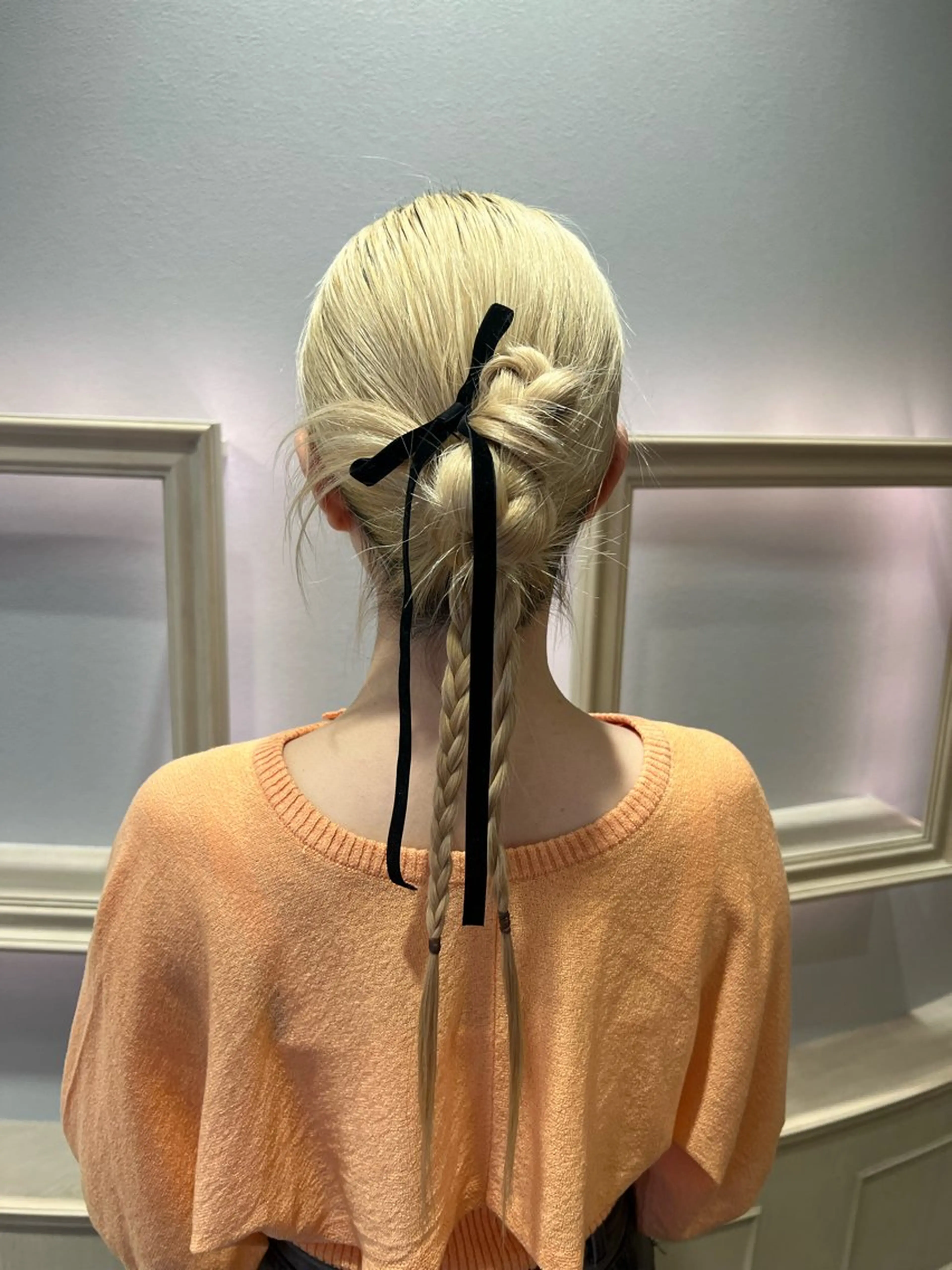 ロング ヘアアレンジ ヘアセット SALOWIN川崎WEST店所属・🌷川崎/アレンジ/ 暖色ボブ/コトネ🌷のヘアスタイル