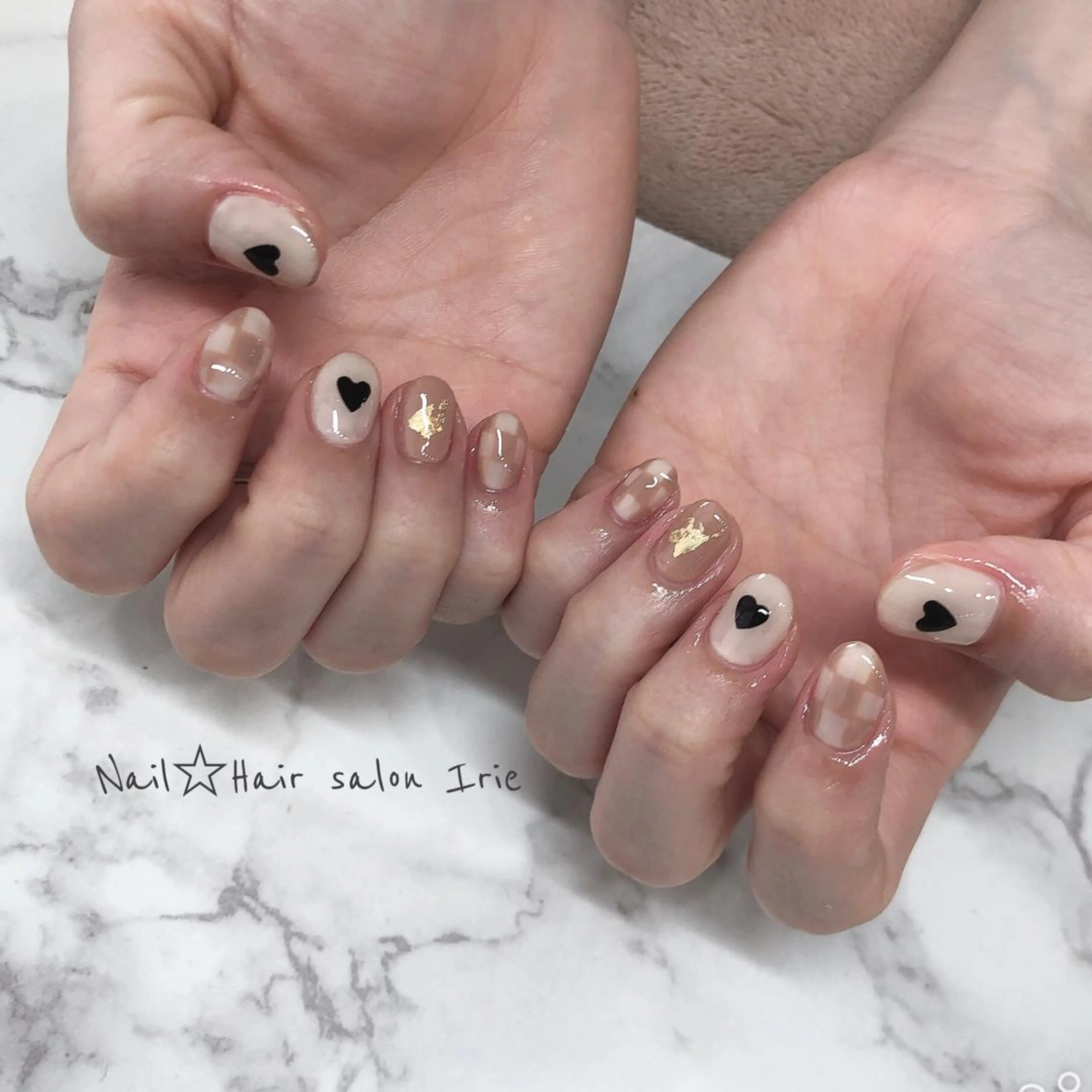 ネイル ハンドネイル Hair salon Irie所属・與儀 知佳のネイルデザイン