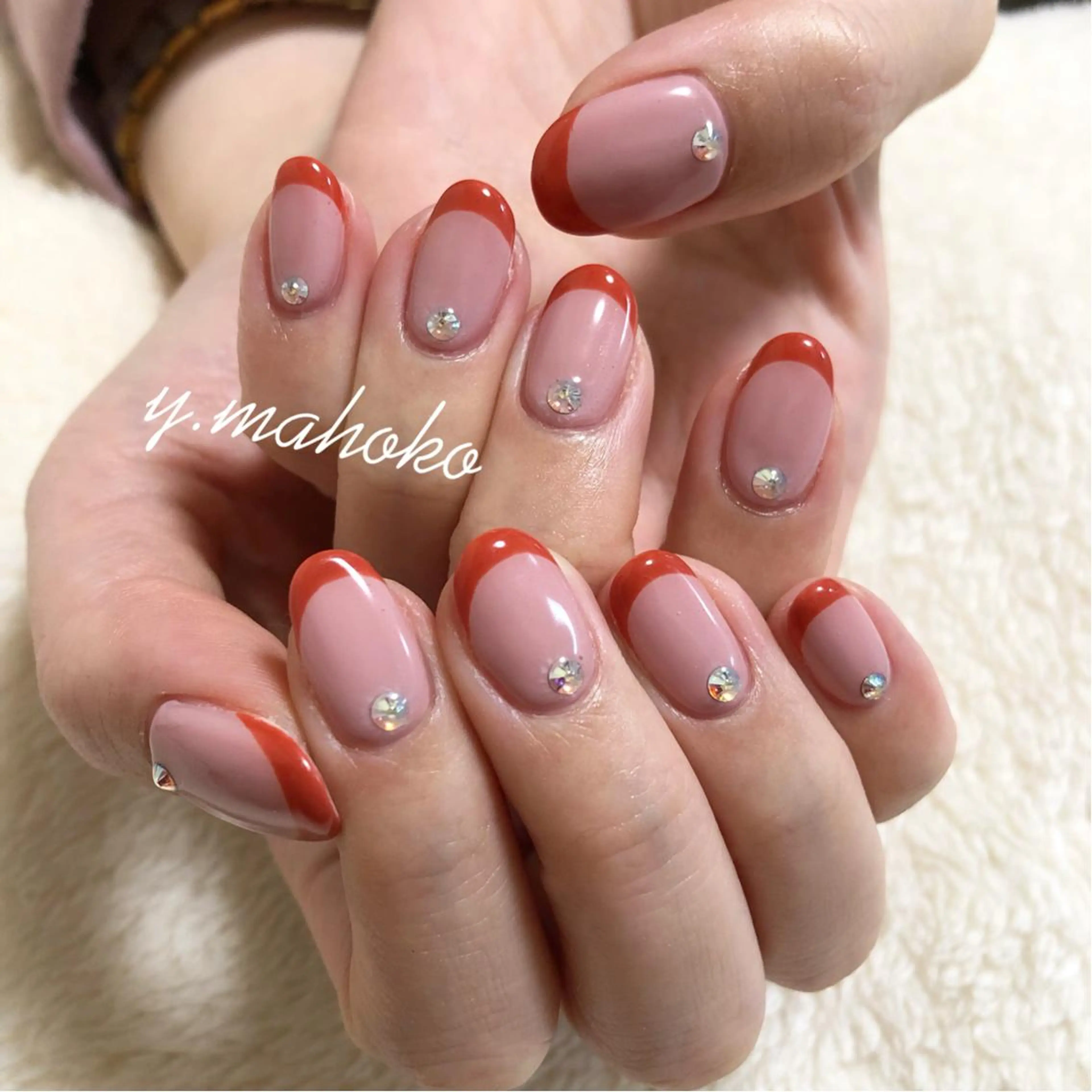 ネイル ハンドネイル She nail studio 原宿所属・パラジェル有/ スカルプ/mahoのネイルデザイン
