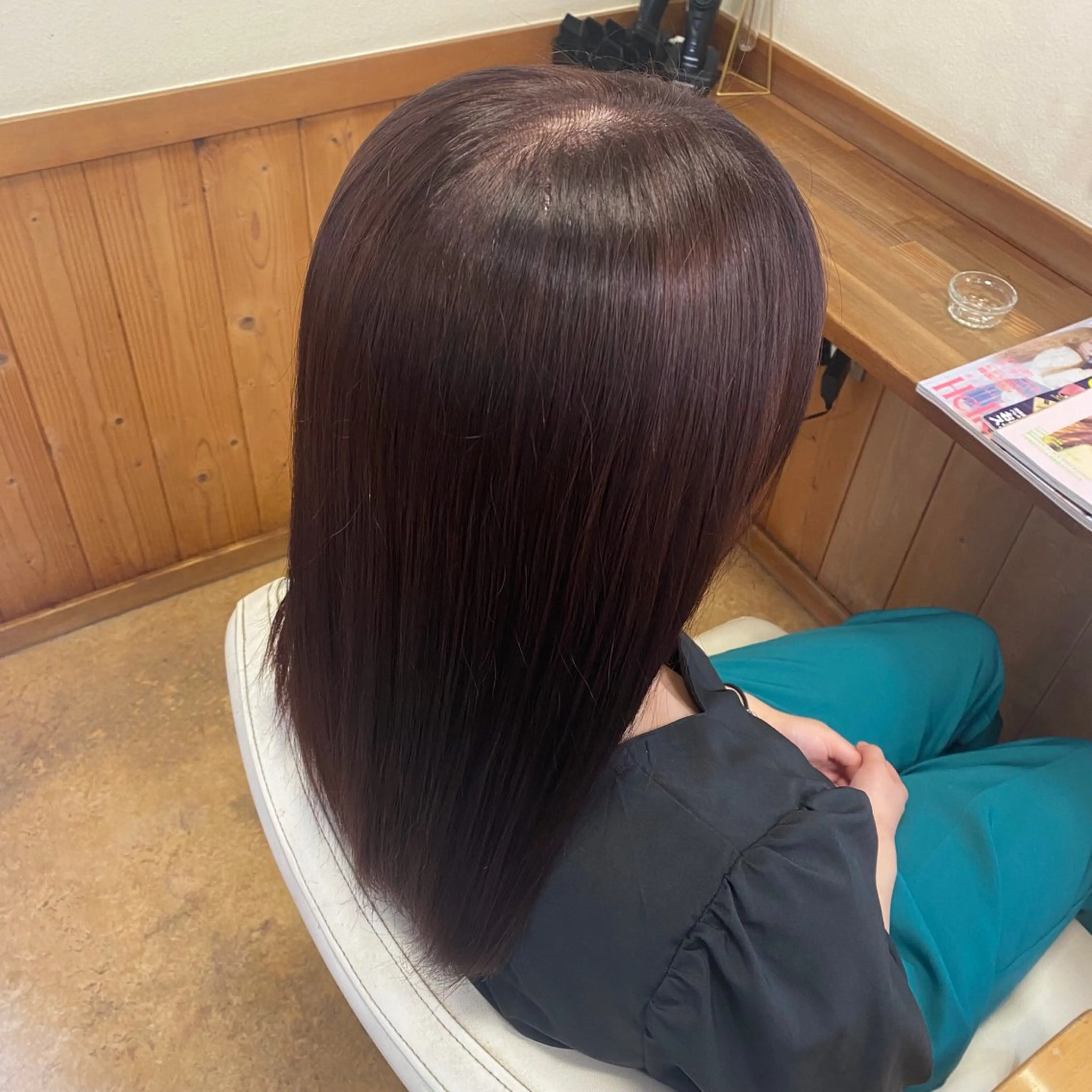 カラー ブラウンカラー レッドカラー カット ヘアカラー Beam by hair所属・Beam 深澤のヘアスタイル