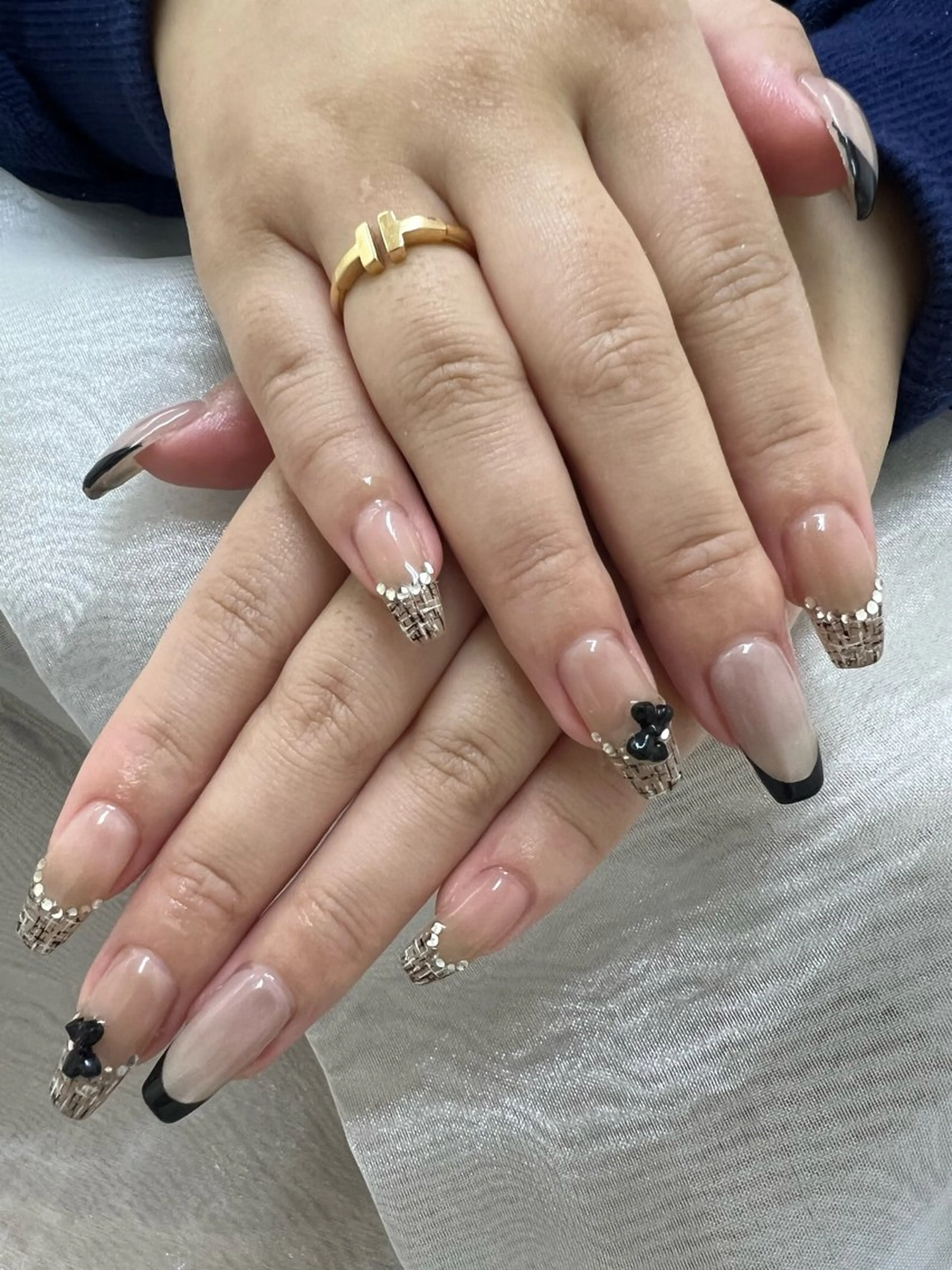 ネイル フレンチネイル ハンドネイル 🌺新小岩VILL Asa.のネイルデザイン