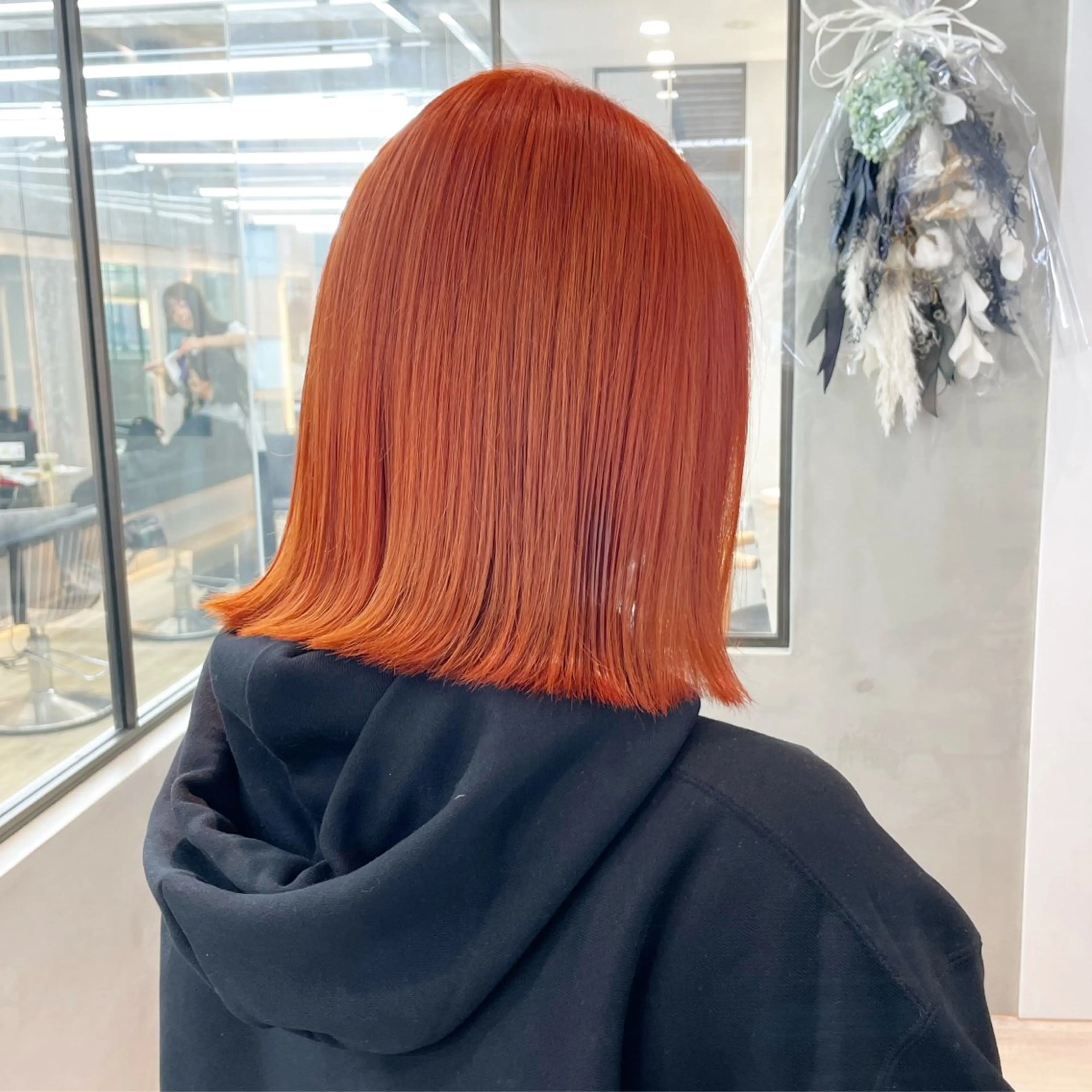 ミディアム カラー カット ヘアカラー トリートメント ♥️ブリーチ/ボブ/ レイヤー♥️maiのヘアスタイル