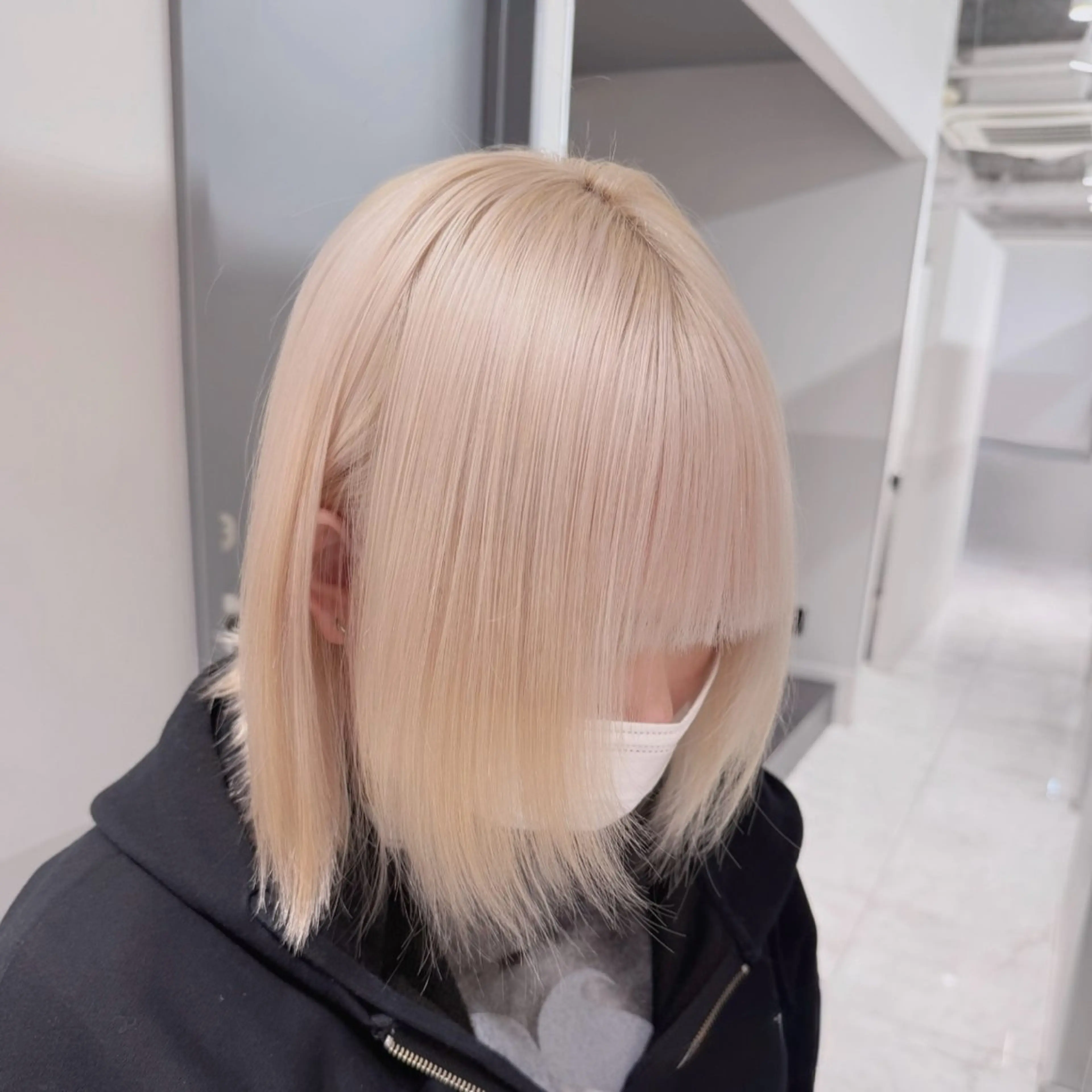 ロング カラー ヘアアレンジ メンズ ヘアカラー トリートメント SALOWIN所属・ハイトーン美容師 MASATOのヘアスタイル