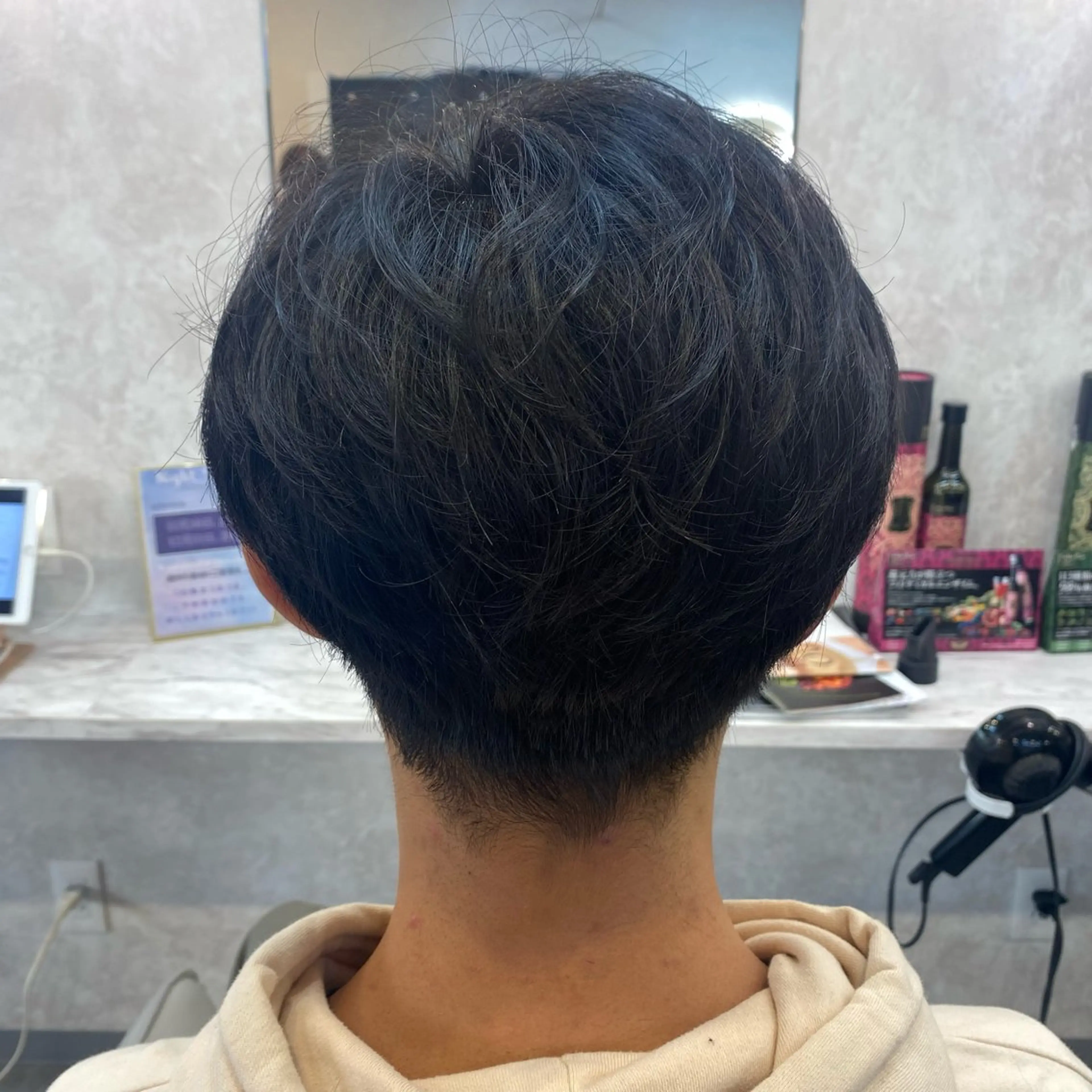 パーマ メンズ カット パーマ LAZO🕊 さとう ななほのヘアスタイル