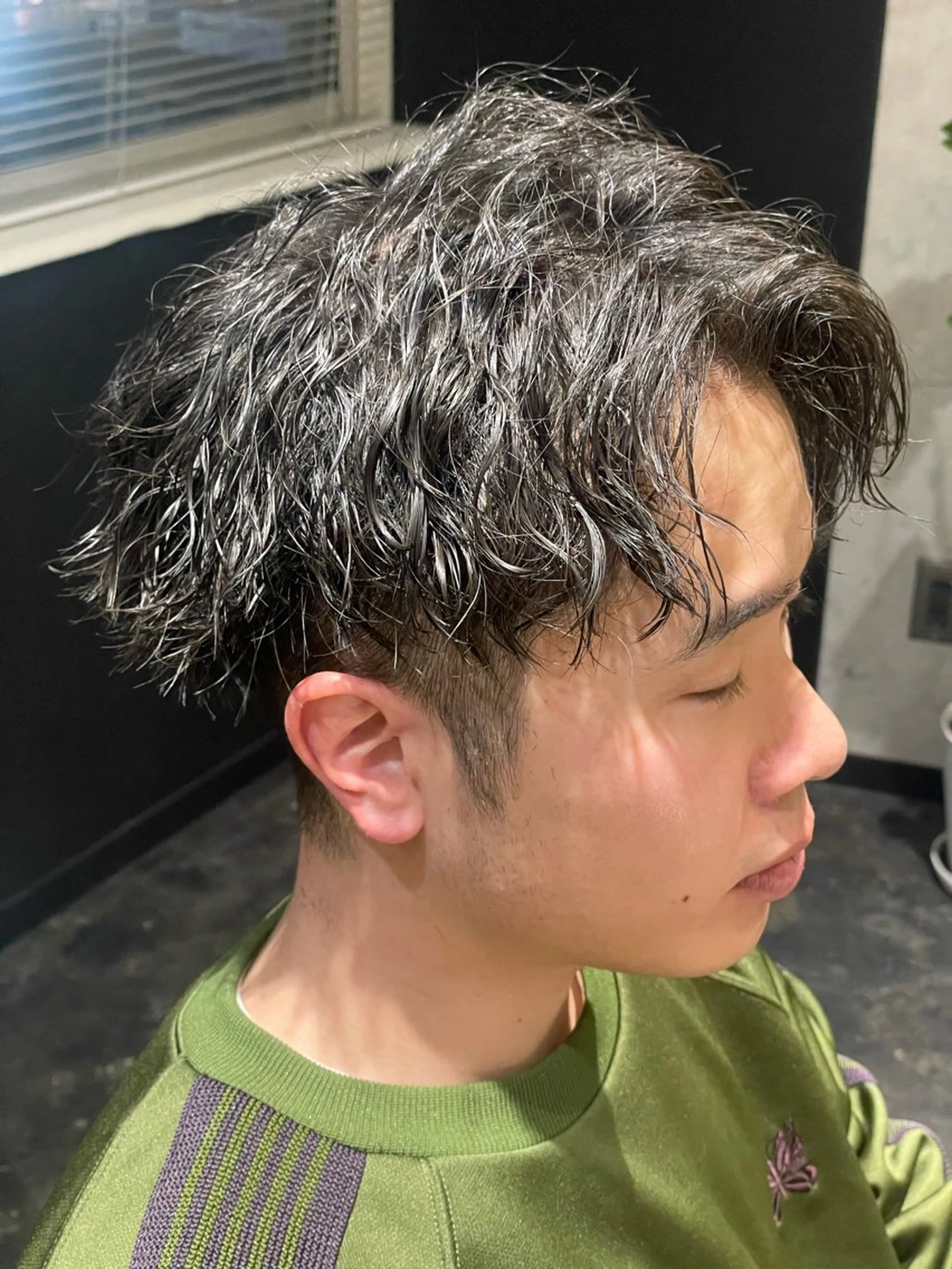 パーマ メンズ カット パーマ 💈メンズ職人 ルキト💈のヘアスタイル