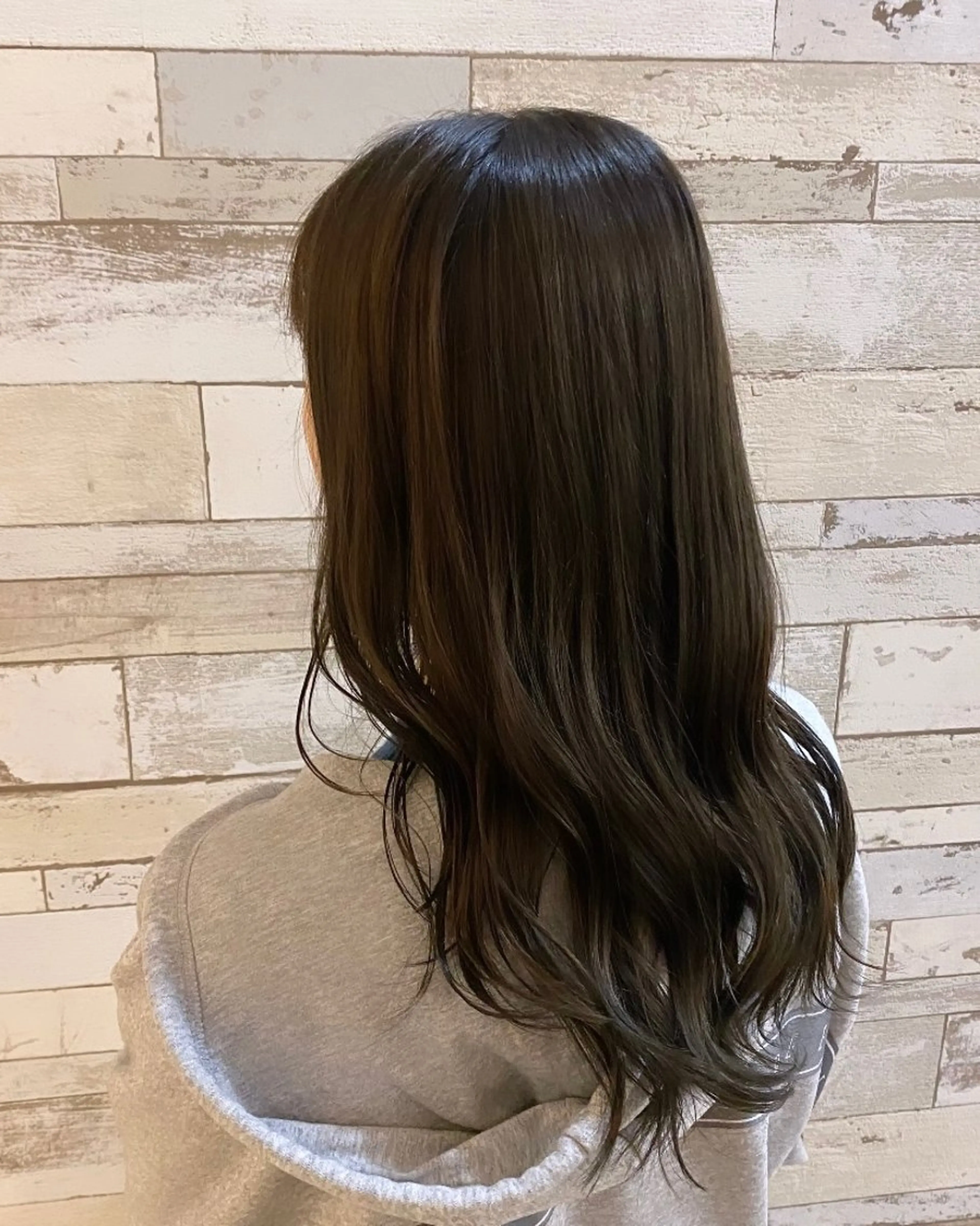 カラー レイヤー/透明感 カラー/nanokaのヘアスタイル