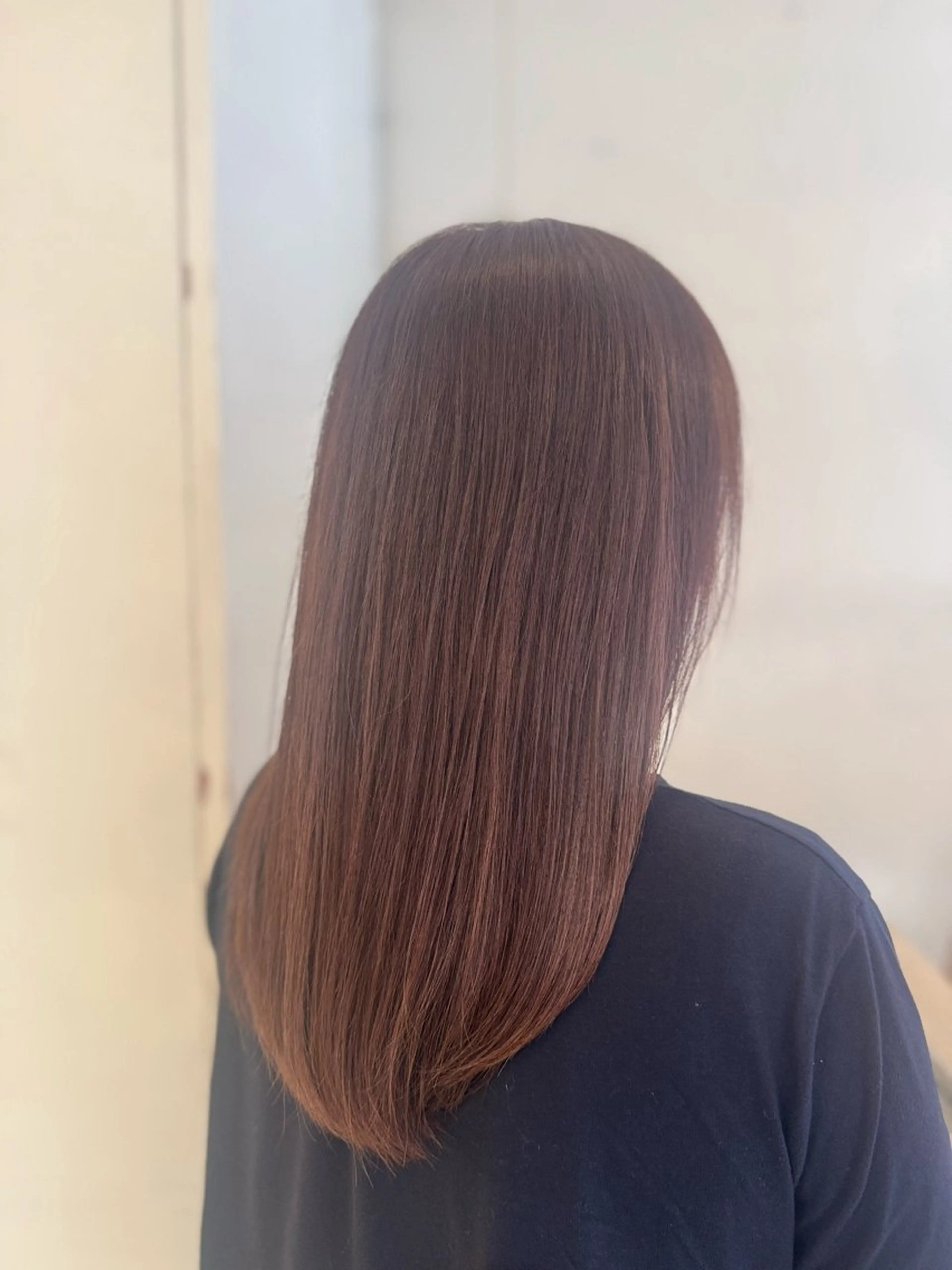 ミディアム カット ヘアカラー NICCOLO室見 Erinaのヘアスタイル